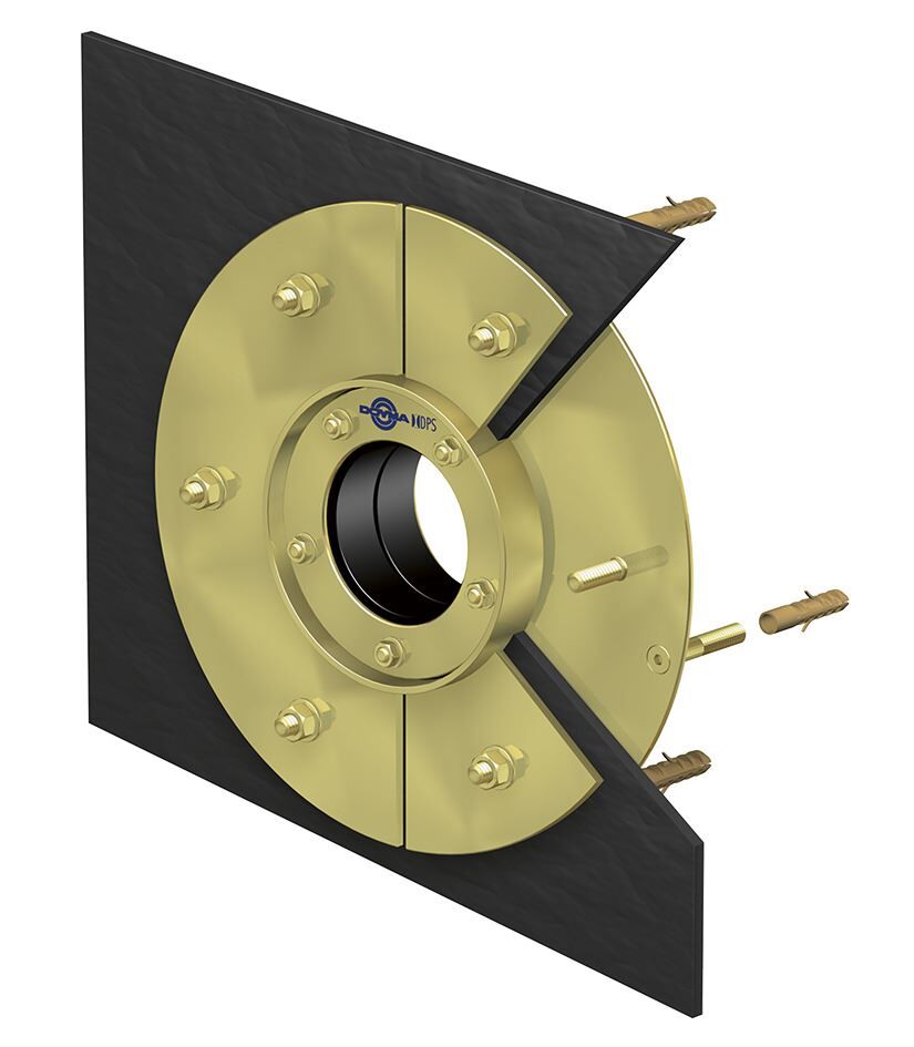Curaflex C/2/SD/6 mit DPS DN 125 für 58,0 - 67,0 GGV / EPDM
