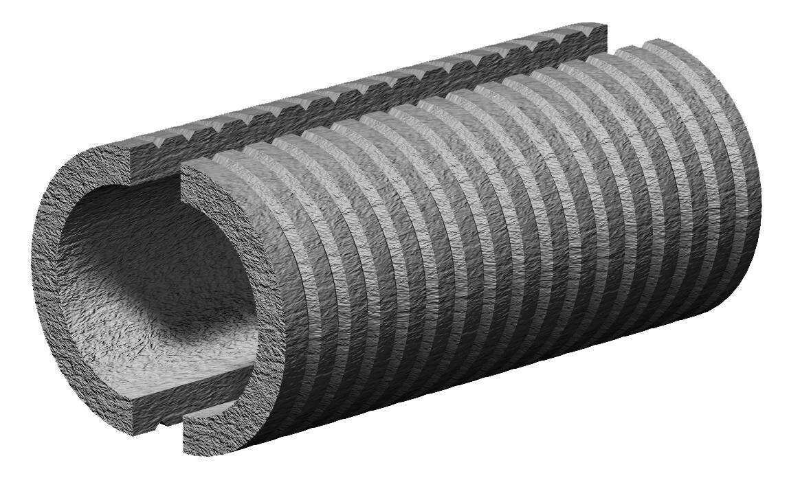 Curaflex Futterrohr 3000/T  DN 400 - 365,0 lg