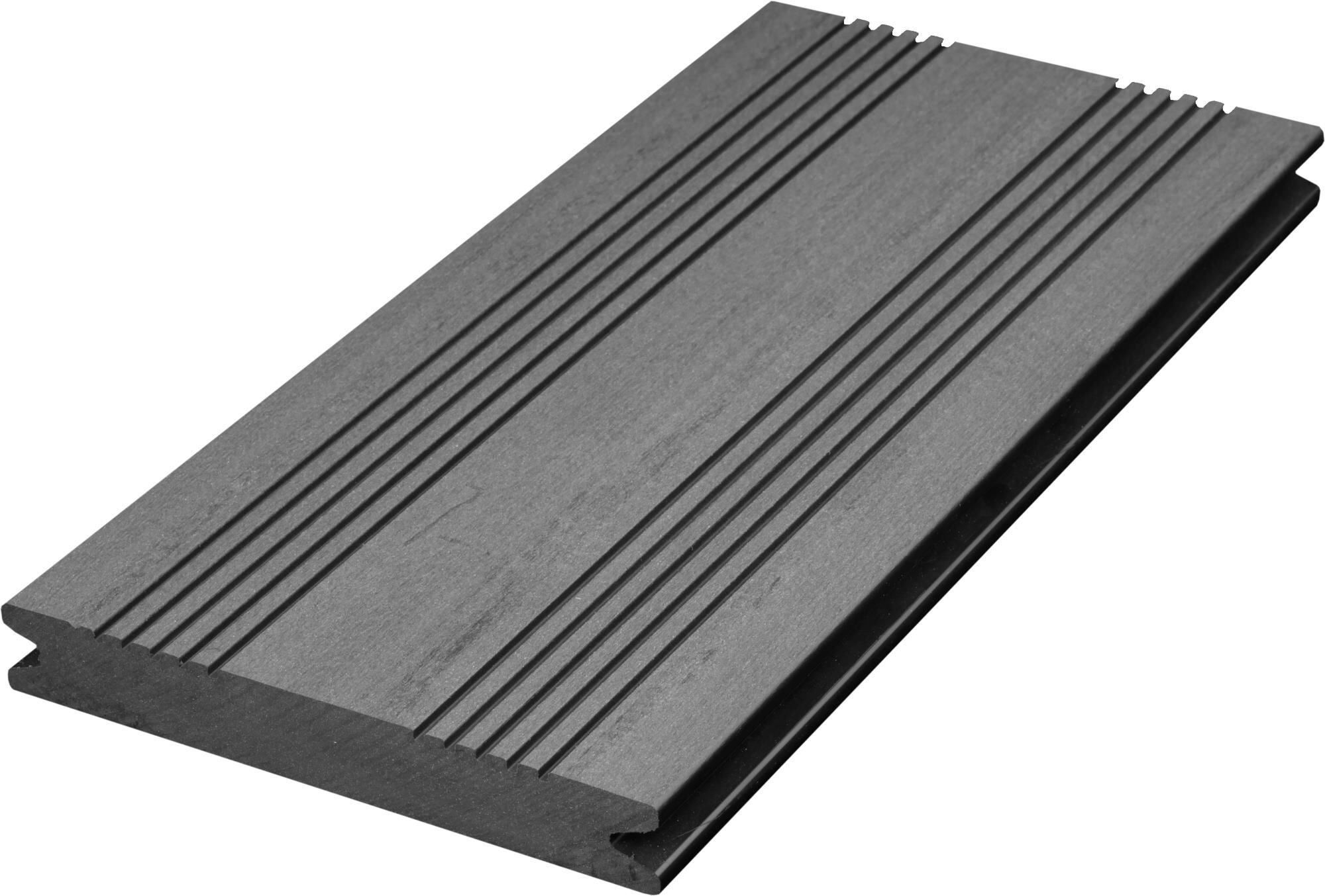 Terrassendiele WPC PRIME Dunkelgrau