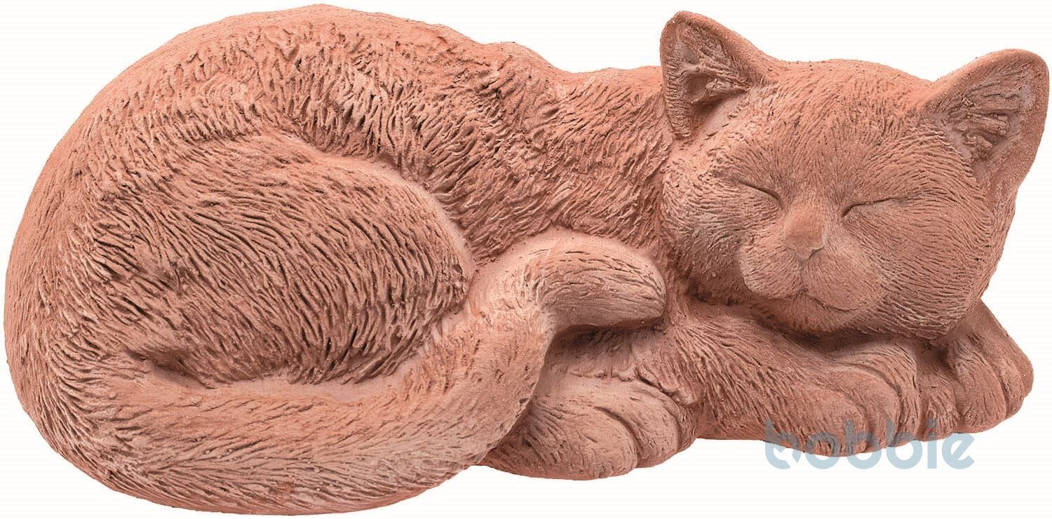 Katze schlafend - GATTO DORMIGLIONE - GALESTRO CM.27
