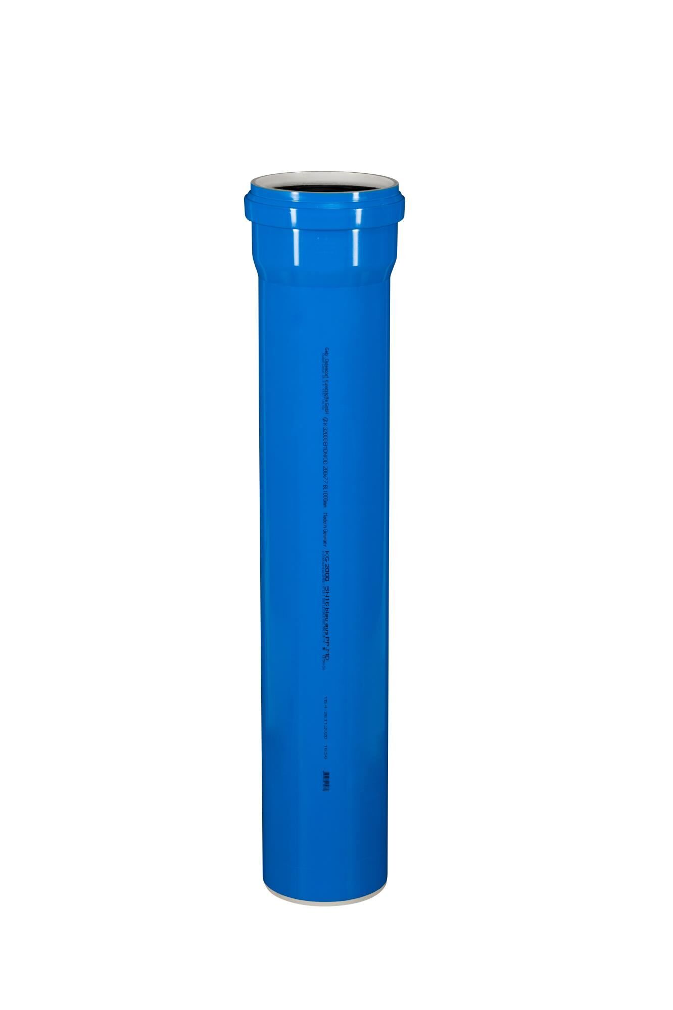 KG2000 Regenwasser (blau) EM Rohr DN/OD 200 x 3000 mm SN 16
