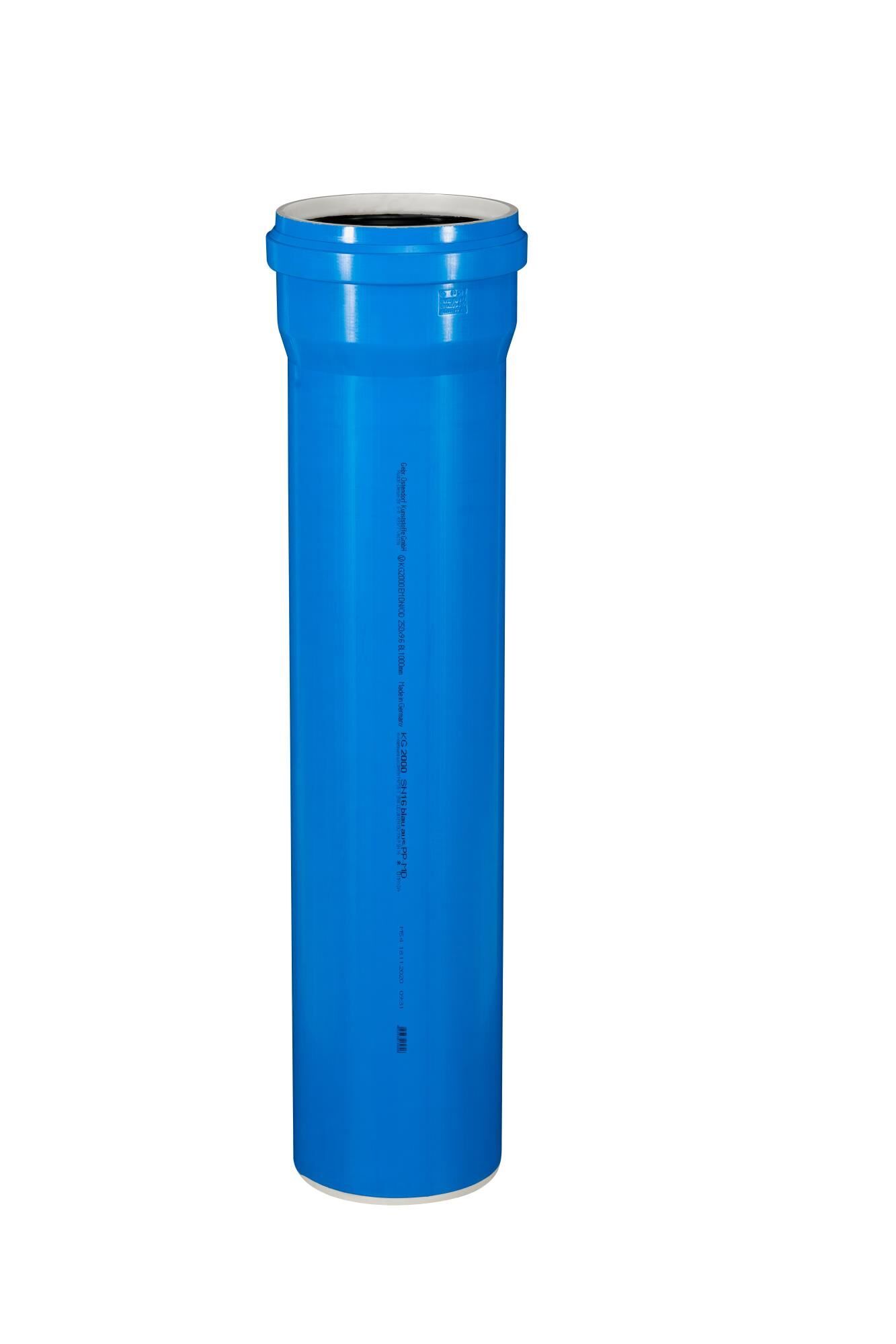 KG2000 Regenwasser (blau) EM Rohr DN/OD 250 x 1000 mm SN 16