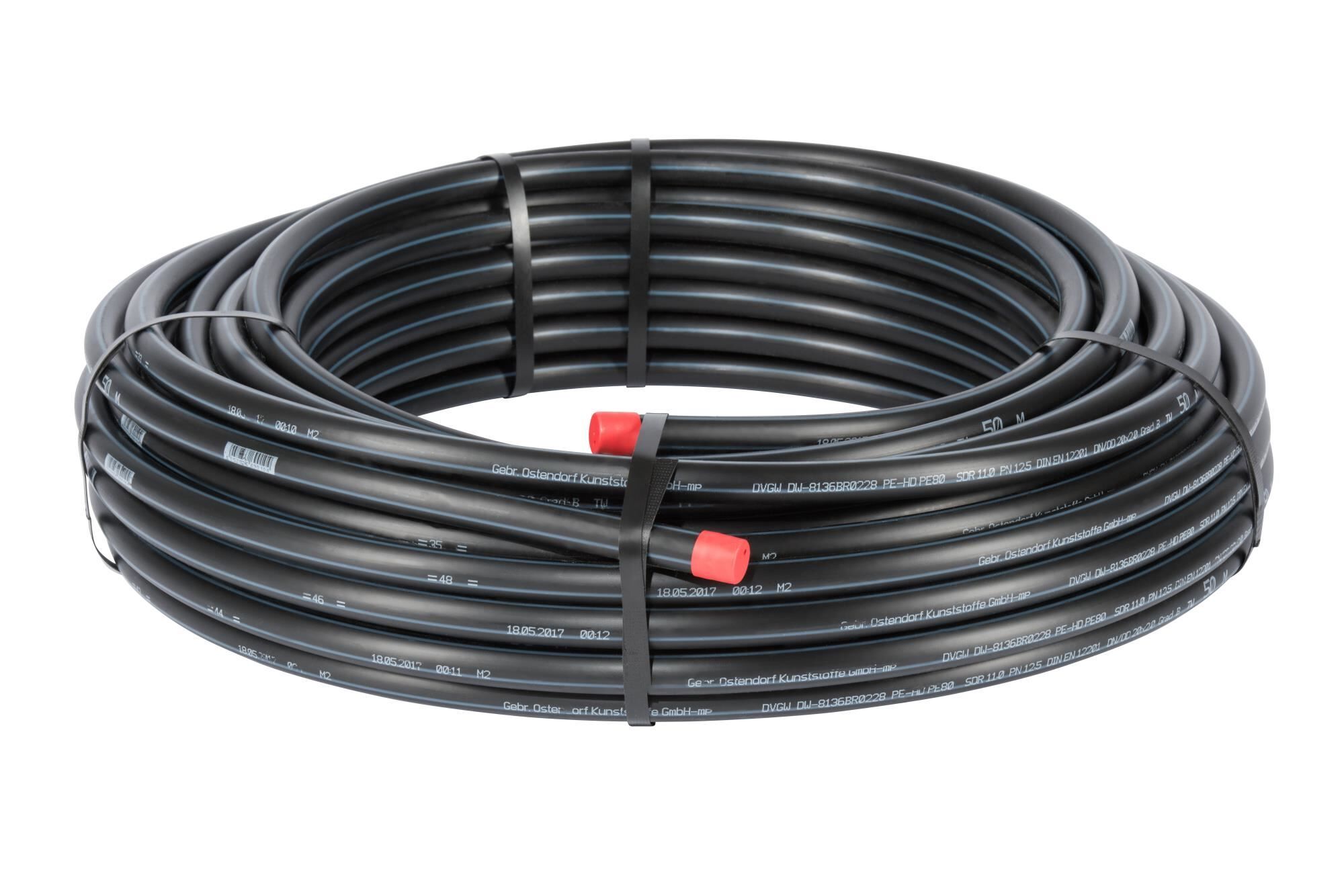 PN 12,5 - HDPE DN/OD 20x2,0 mm SDR11 (50 m)