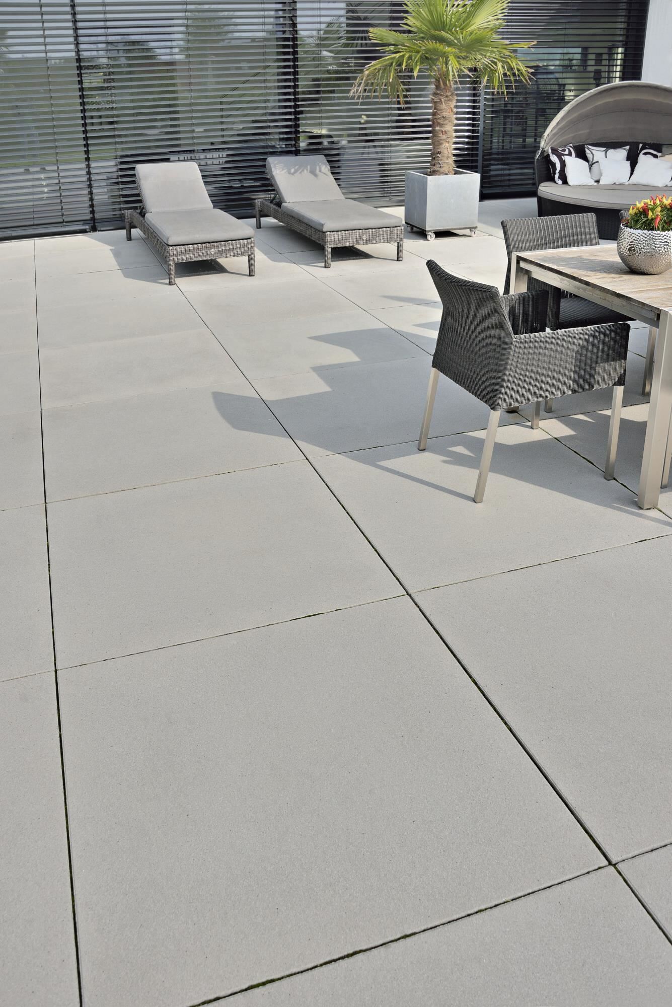 Godelmann Großformat Pflasterstein NUEVA pur DTE100 Bianco 1000 x 1000