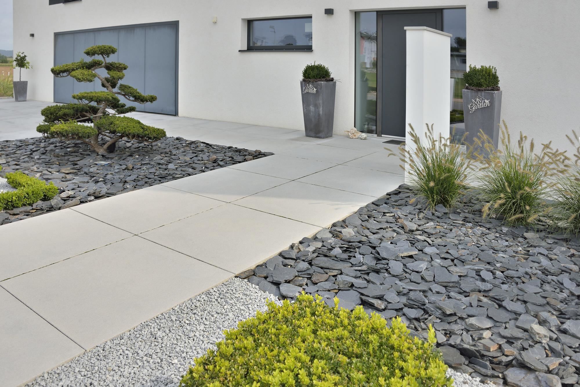 Godelmann Großformat Pflasterstein NUEVA pur DTE100 Bianco 1000 x 1000