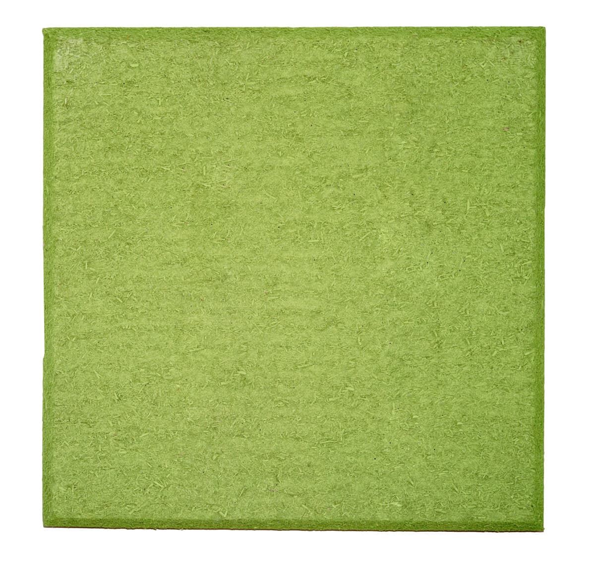 HANF Akustikplatte für Wand und Decke, Grün