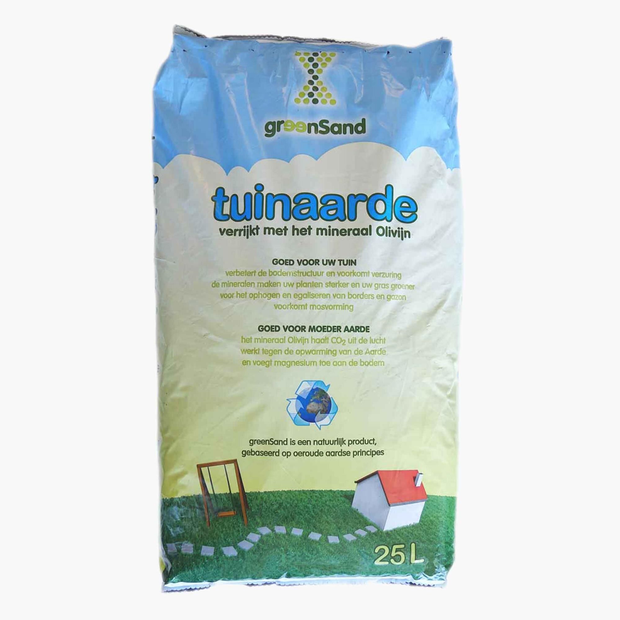 Gartenerde mit Olivin Palette / 90 x 25 Liter
