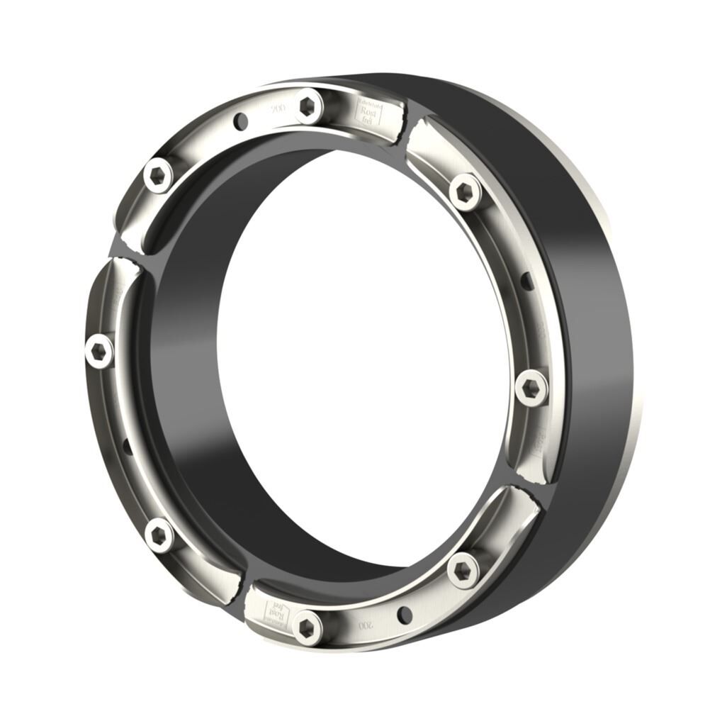 Standard-Ringraumdichtung mit U-Profil-Pressplatten für Rohre HSD 100 1x48