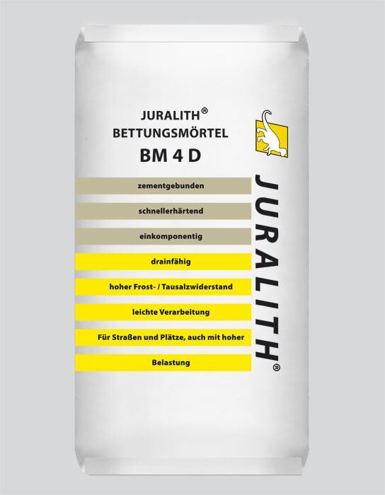 BM 4D BETTUNGSMÖRTEL MIT TRASS