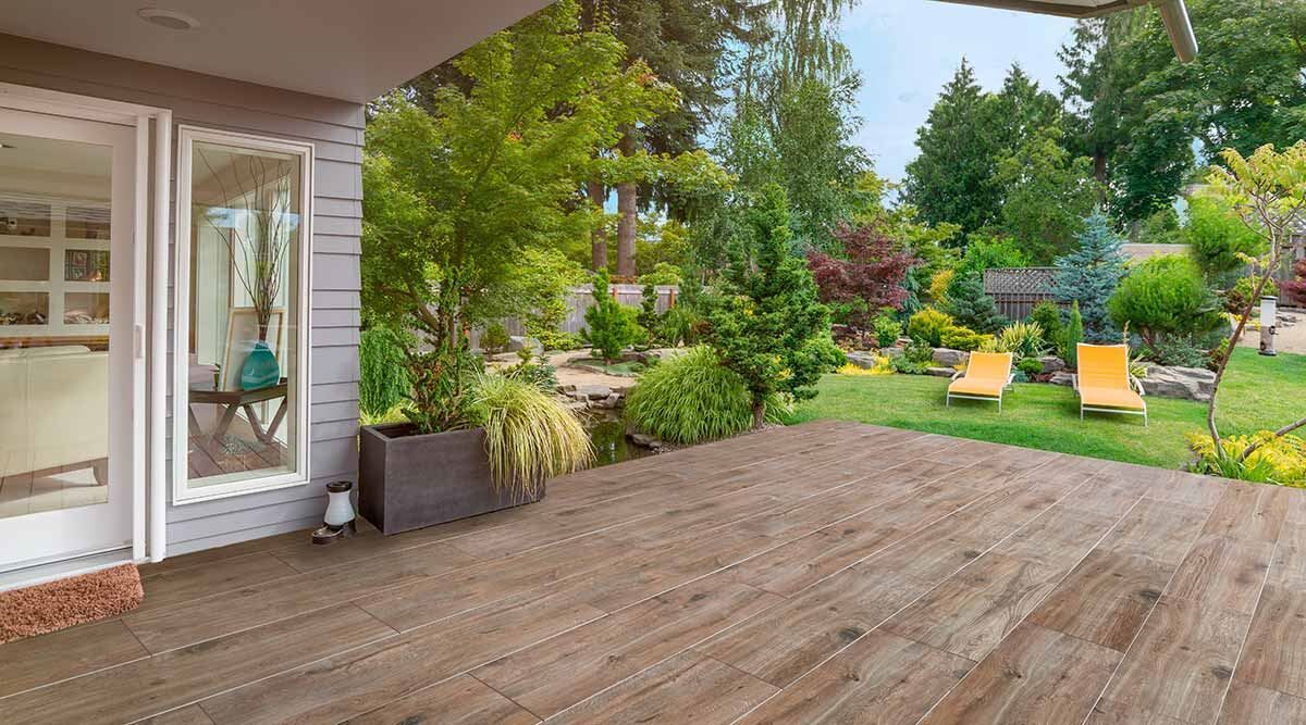 Terrassenplatte PURITY, 120x40x2, Dark Brown