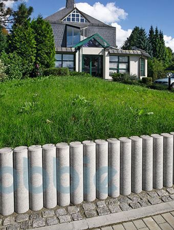 Krautz Gestaltungselemente Verbundpalisaden Mini-, Klein-, Großpalisaden