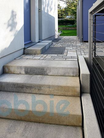 Krautz Gestaltungselemente Blockstufen