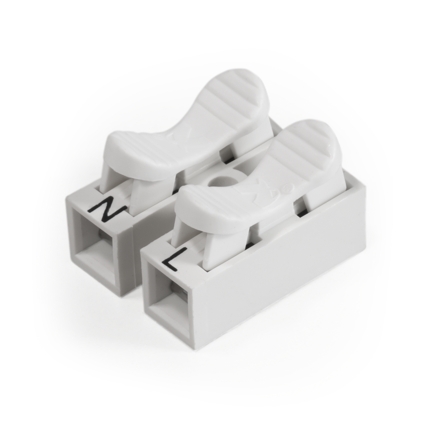 Lüsterklemme McPower mit Betätigungshebel, 0,5-2,5mm², max. 8A