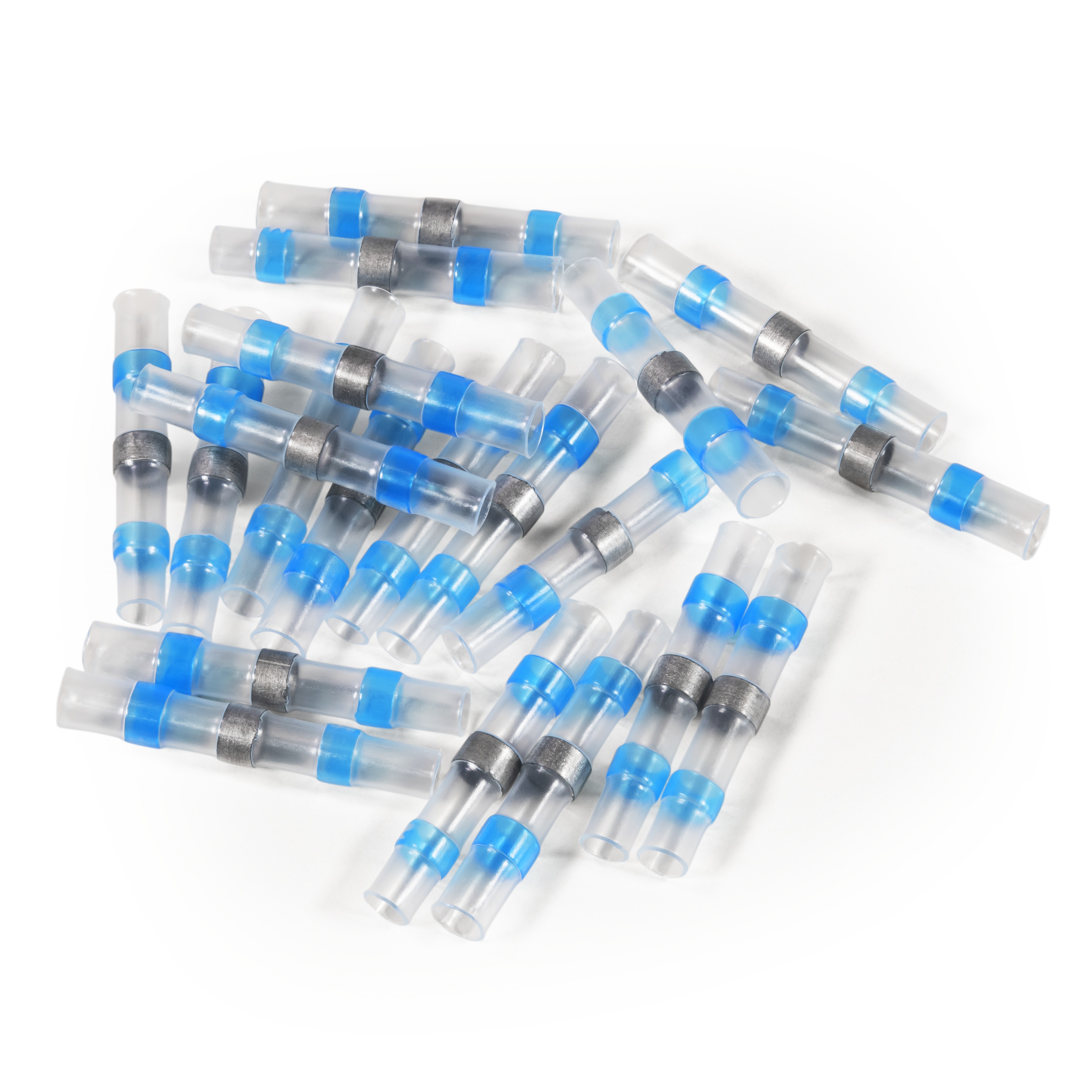 Lötverbinder McPower, Ø4,5mm - blaue Markierung, 1,5-2,5mm² Kabel, 20er-Pack