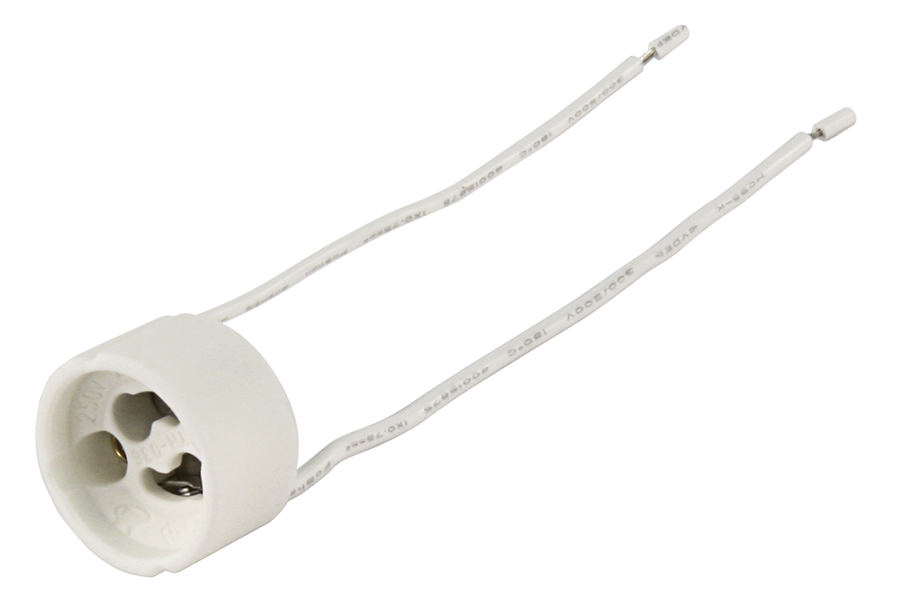 Lampenfassung McShine, GU10, 11cm Kabel, max. 250V / 100W