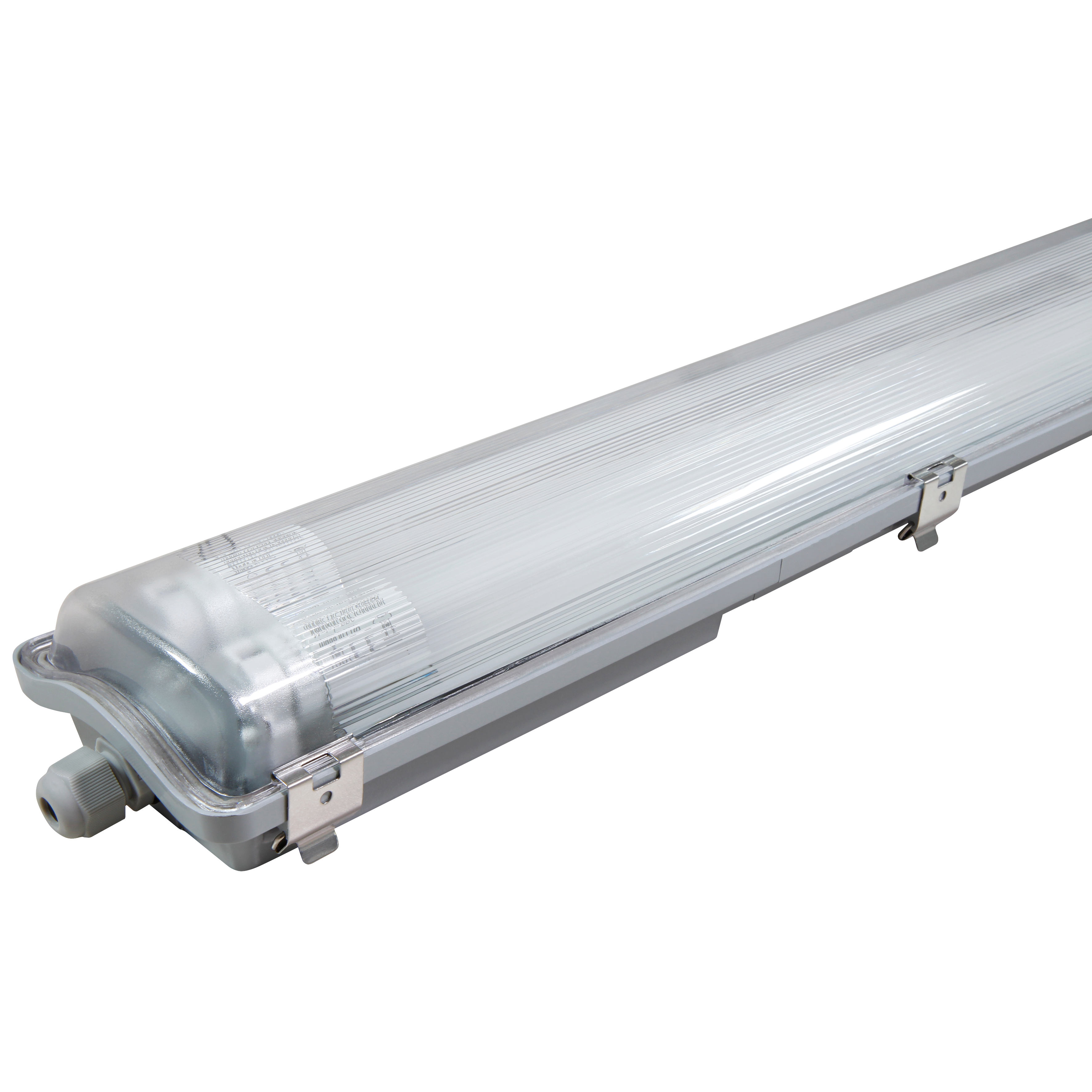 LED-Deckenleuchte für Feuchträume, IP65, 2x 1.700 lm, 4000K, 120cm, neutralweiß