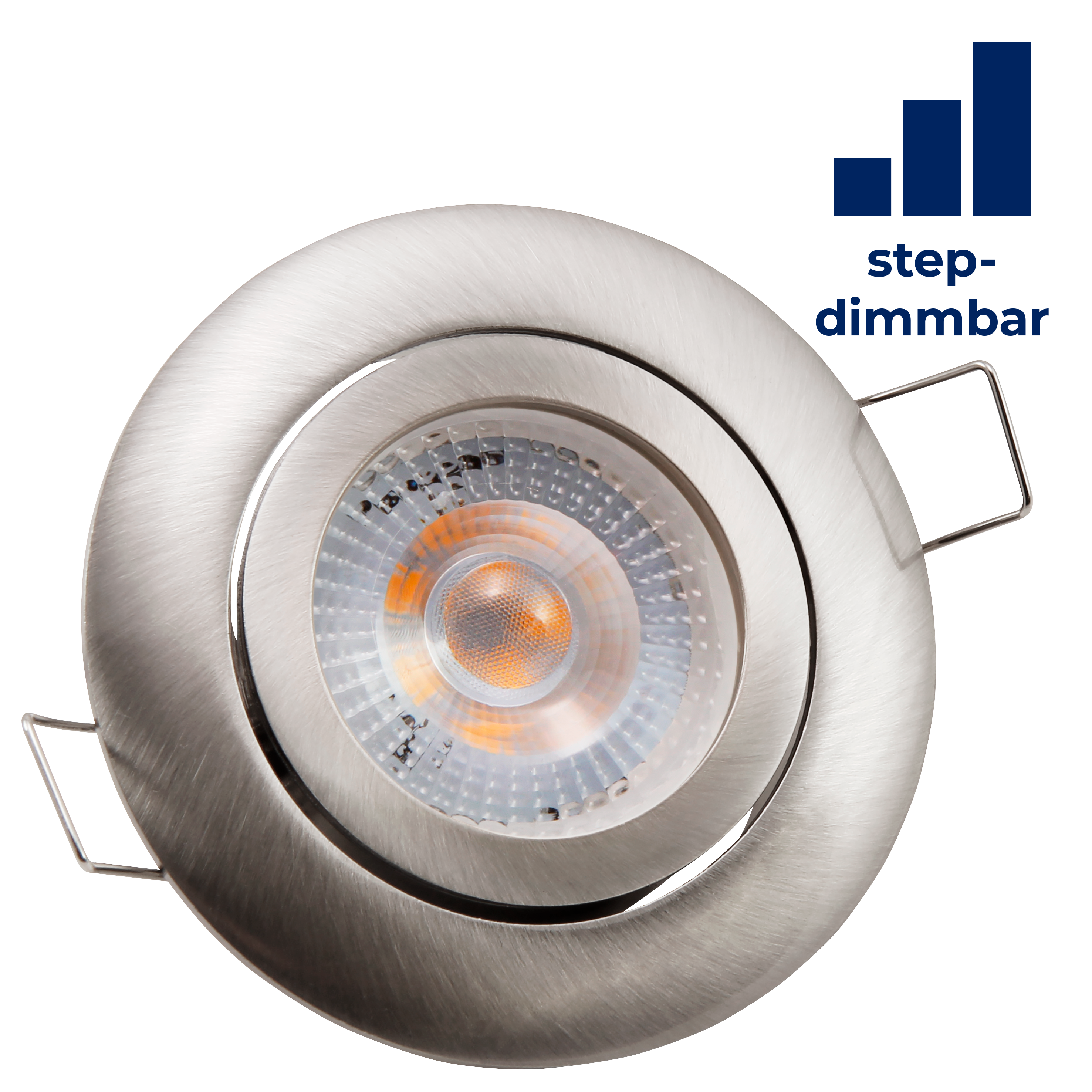 LED-Einbauleuchte McShine ''Eco-50'' 5W, 400lm, 4000K, step-dimmbar