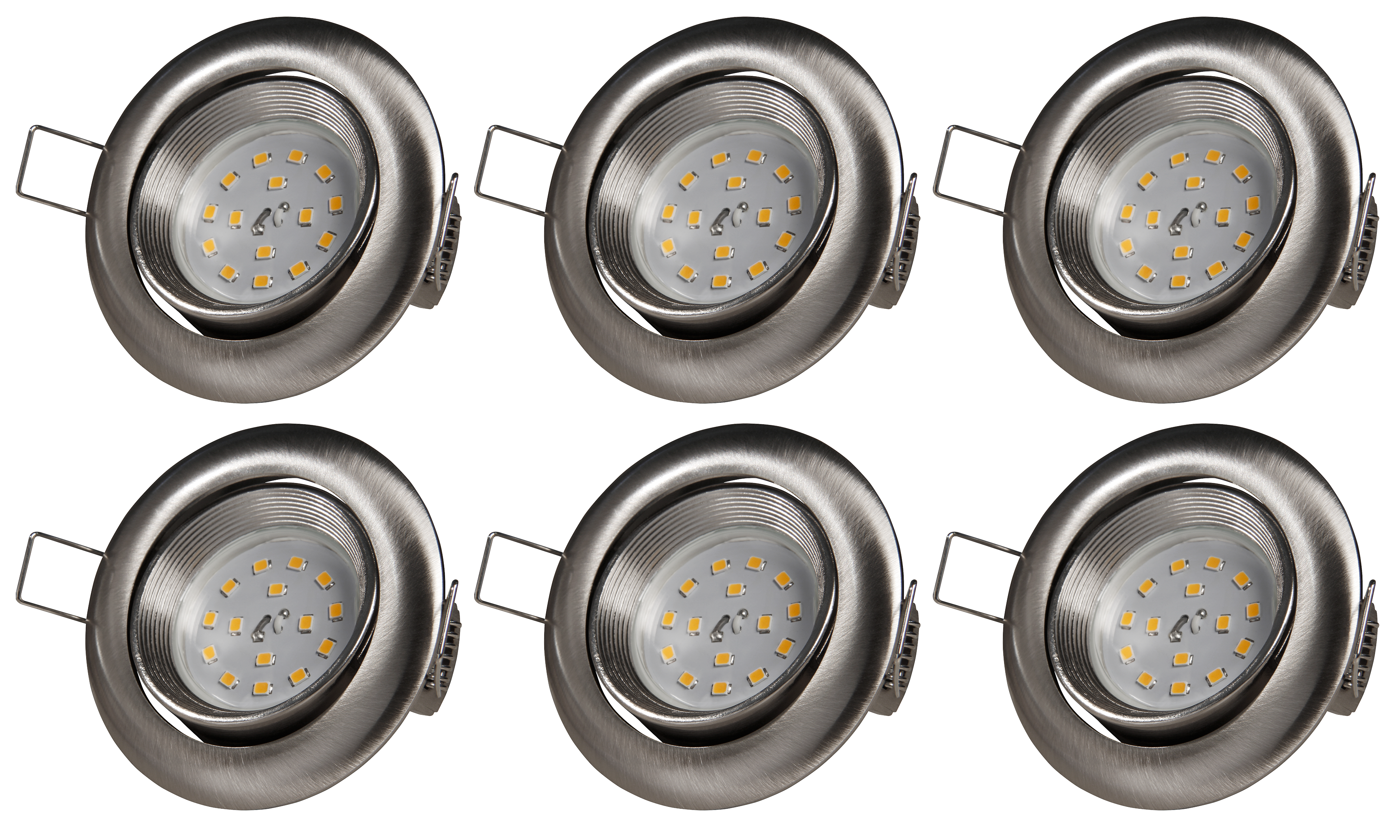 LED Einbauleuchte McShine ''intense'' 5W  400lm 6er Pack