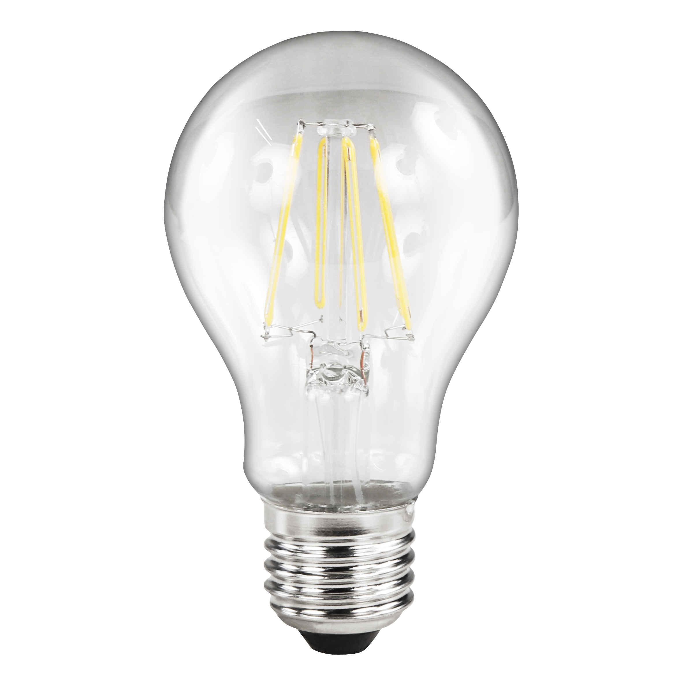 LED Filament Glühlampe McShine ''Filed'', E27, 4W, 490lm, warmweiß, klar