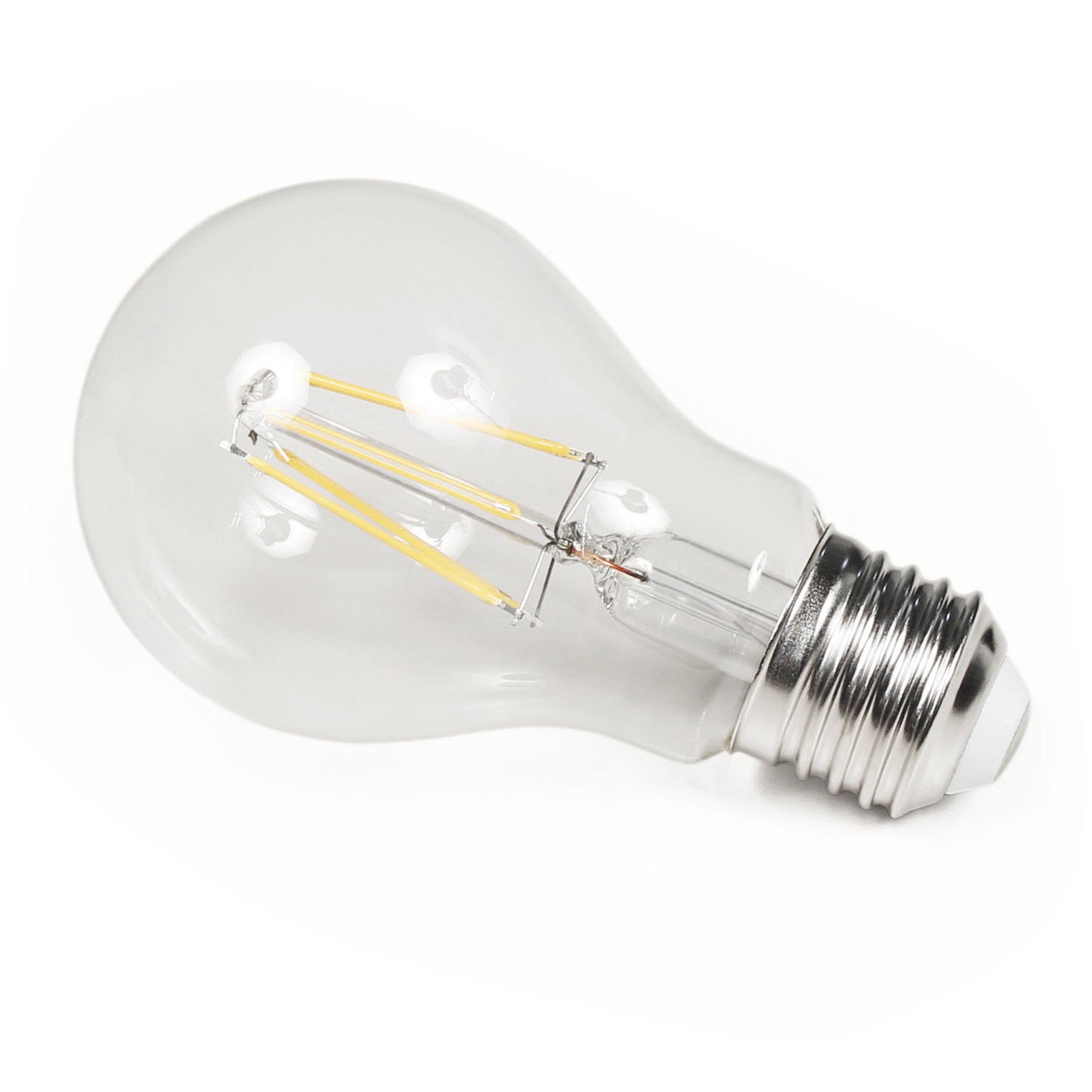 LED Filament Glühlampe McShine ''Filed'', E27, 6W, 670 lm, warmweiß