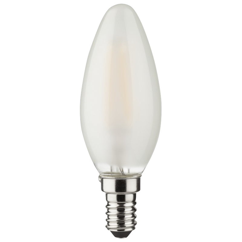 LED Filament  E14 4W 470lm 2700K warmweiß 3er Set