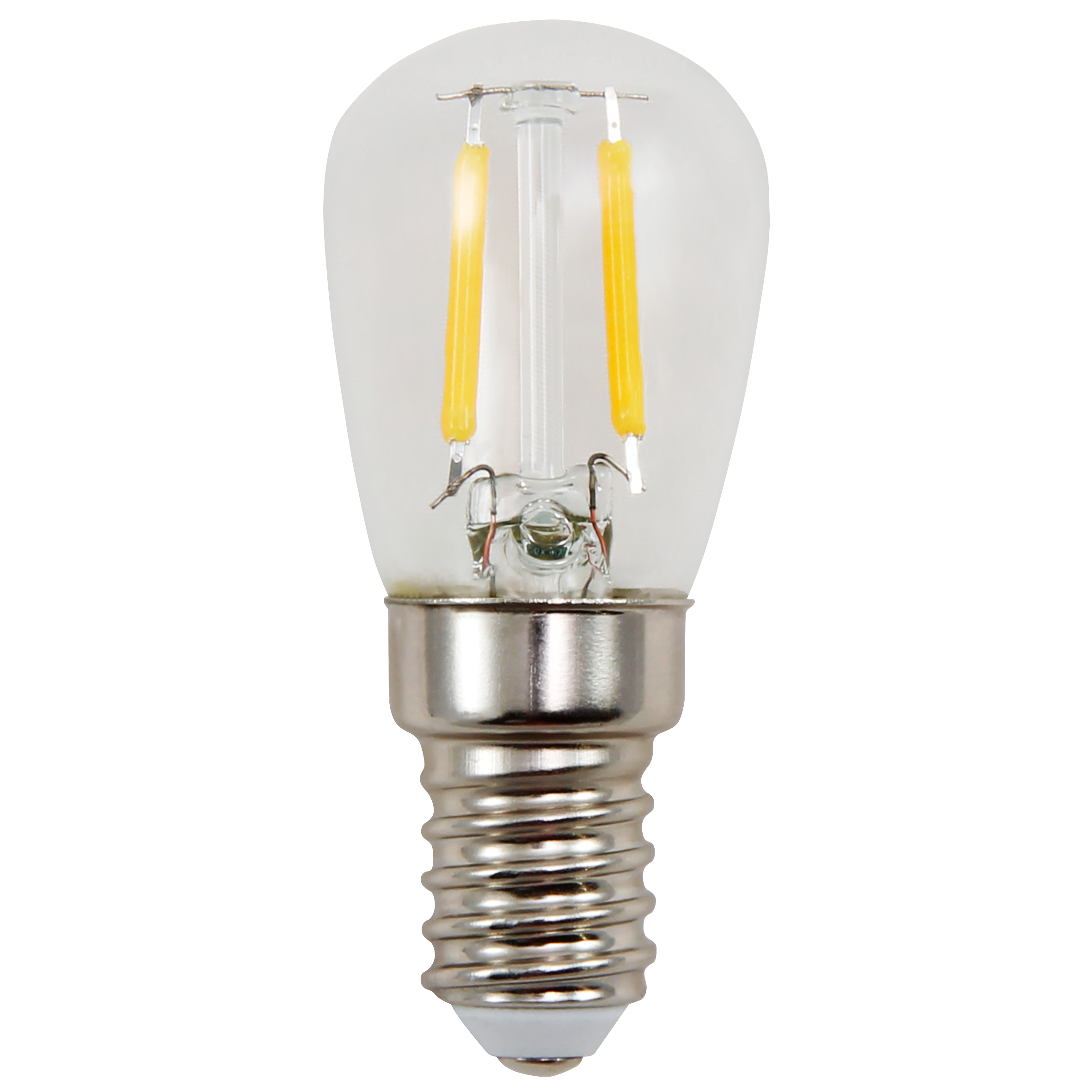LED Filament Kolbenlampe McShine, E14, 1,5W, 150lm, 26x60mm, warmweiß