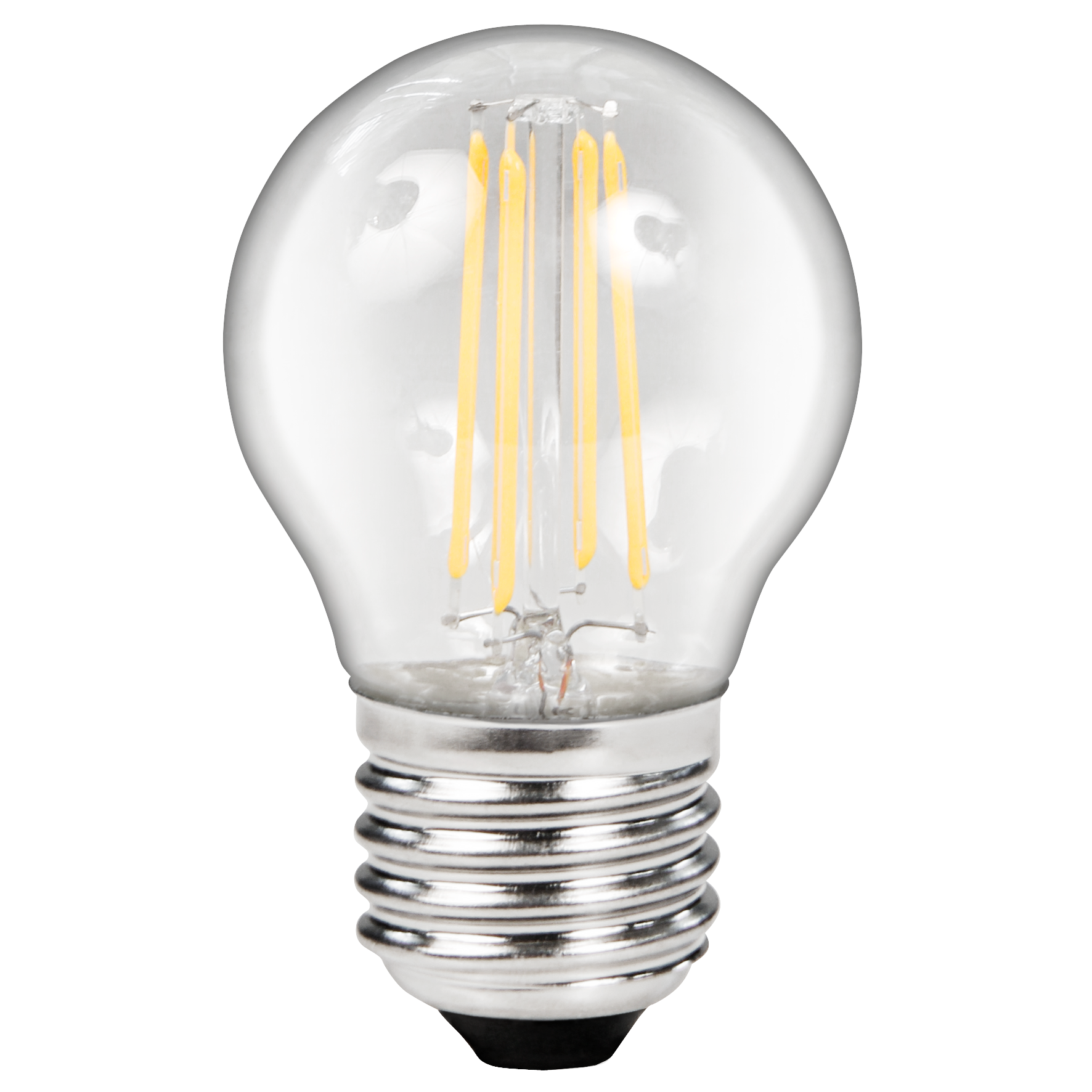 LED Filament Tropfenlampe McShine ''Filed'', E27, 4W, 490lm, warmweiß, klar