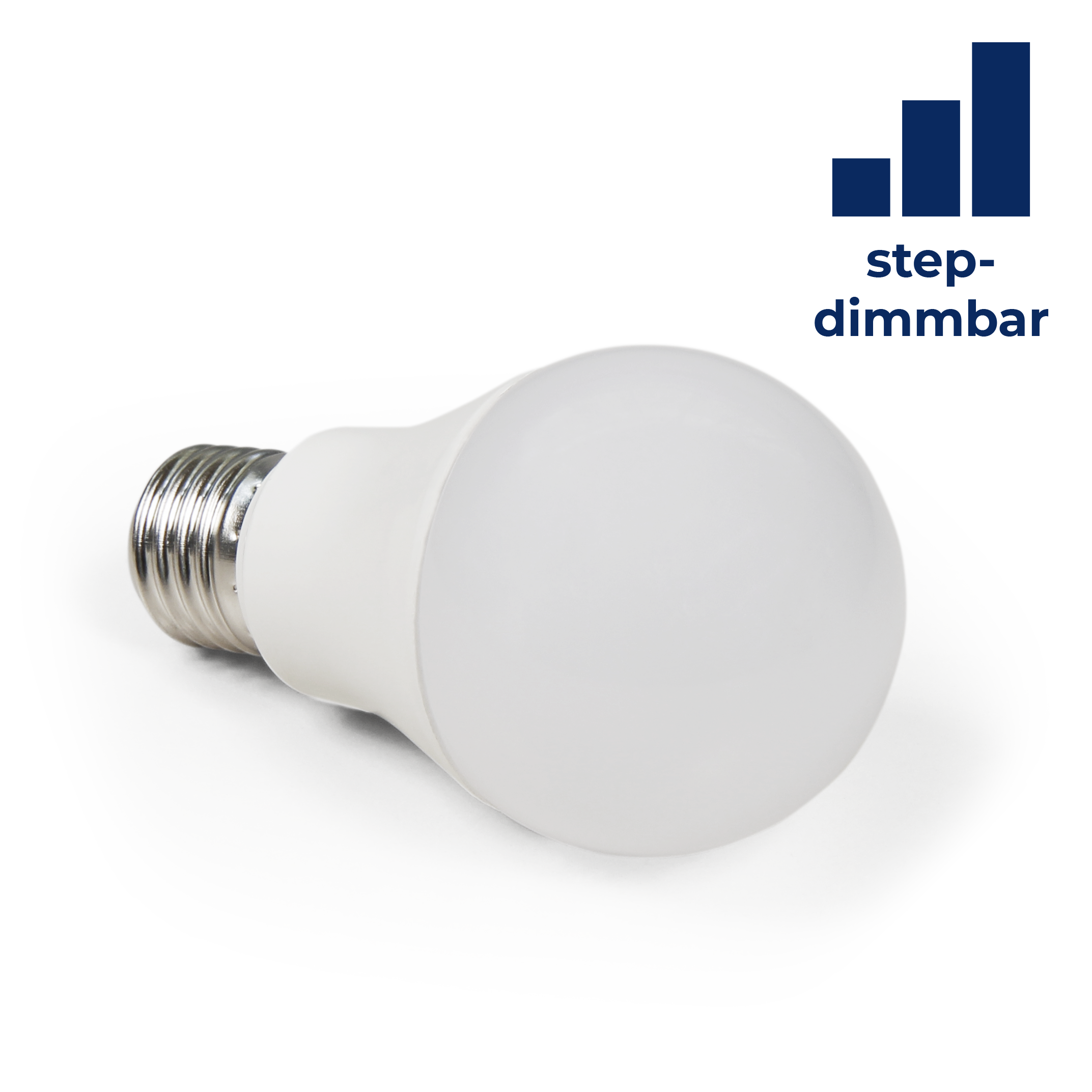 LED Glühlampe McShine, E27, 9W, 820 lm, 4000K, neutralweiß, step dimmbar 100/50/10%