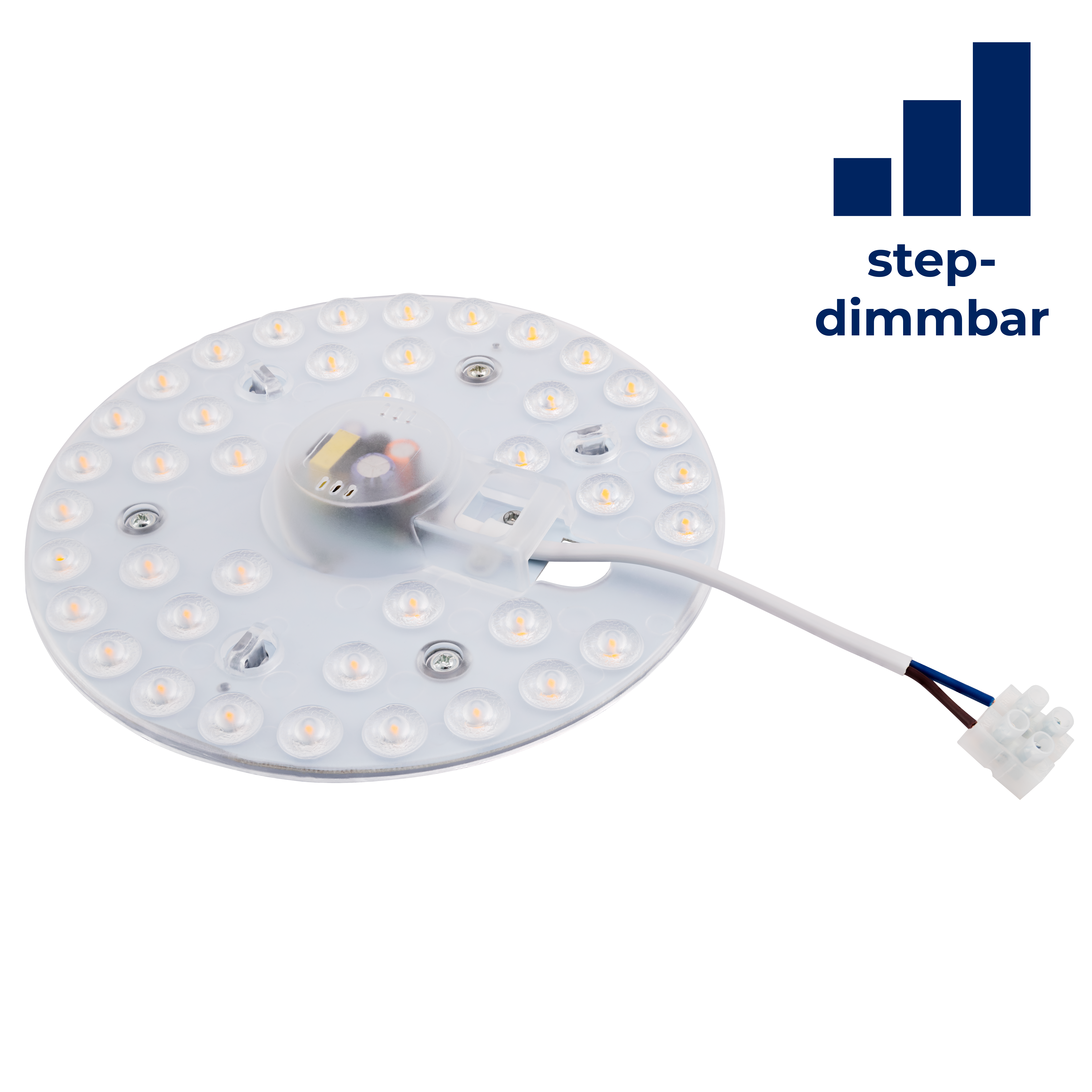 LED-Modul McShine, Umrüstsatz mit Magnethalterung, Ø16,5cm, 20W, 1800lm, 3000K
