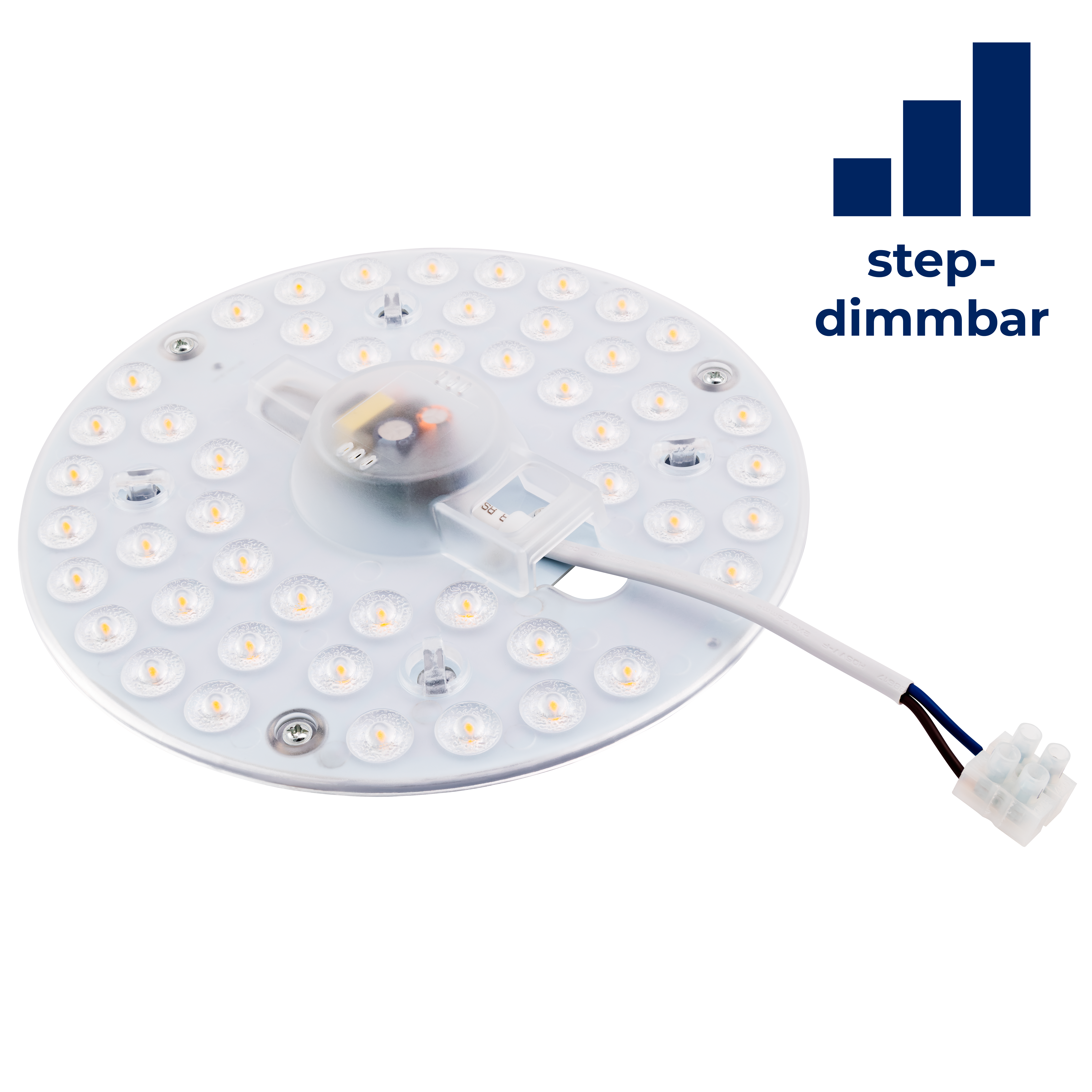 LED-Modul McShine, Umrüstsatz mit Magnethalterung, Ø18cm, 24W, 2200lm, 3000K