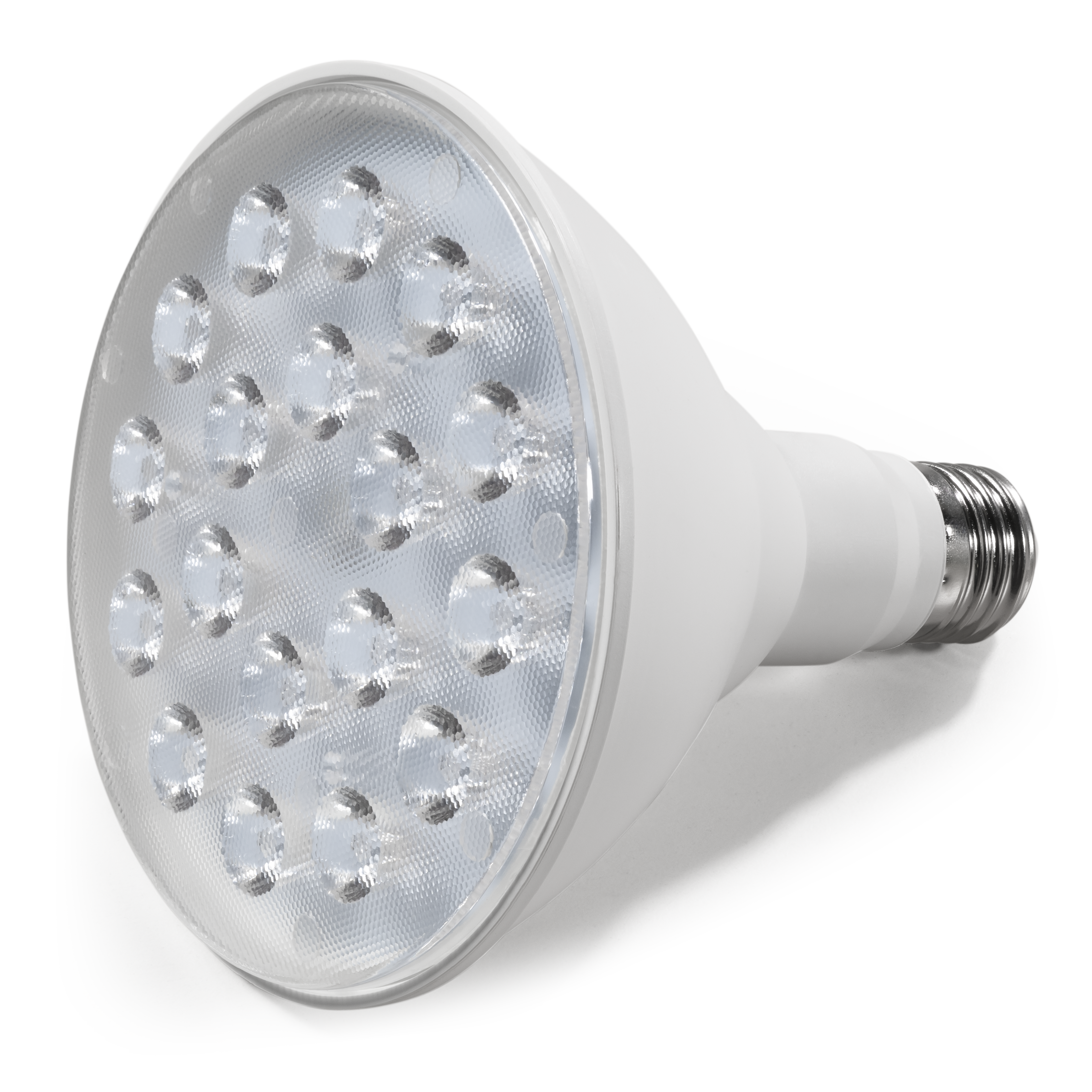 LED-Strahler McShine, E27, PAR38, 15W, 1.200 lm, 45°, 3000K, warmweiß