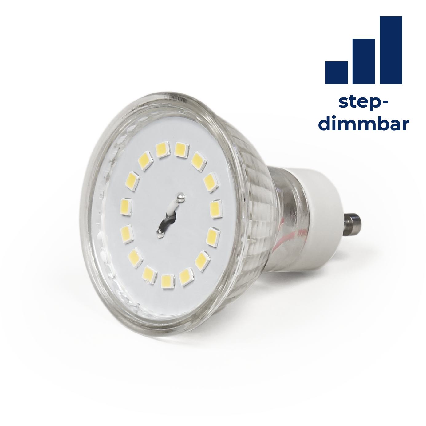LED Strahler McShine ''LS 450'' GU10  5 5W 470lm step dimmbar 100 50 20%