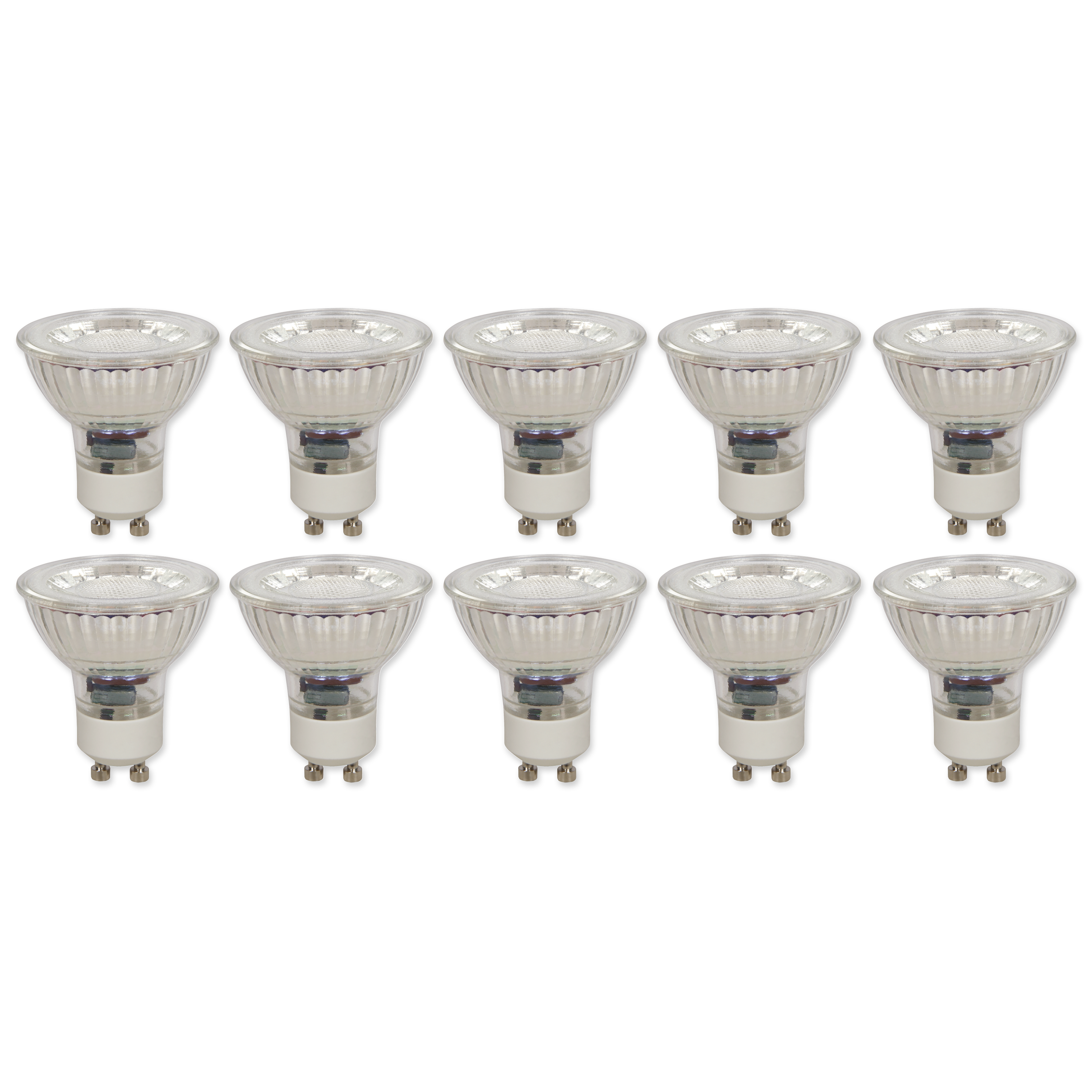 LED-Strahler McShine ''MCOB'' GU10, 3W, 250 lm, warmweiß, 10er-Pack