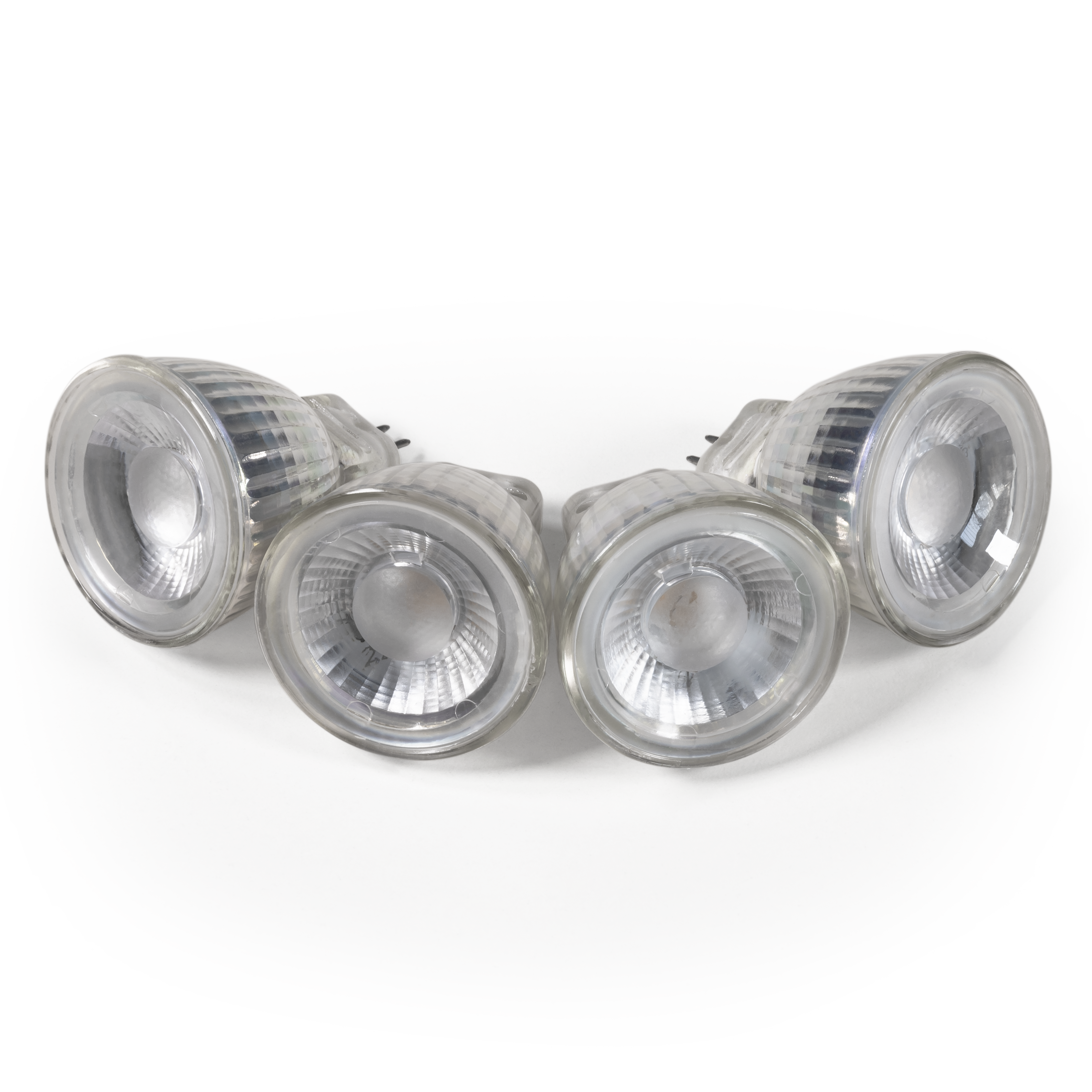 LED-Strahler McShine ''MCOB'' MR11 / G4, 3W, 250lm, warmweiß, 4er-Pack
