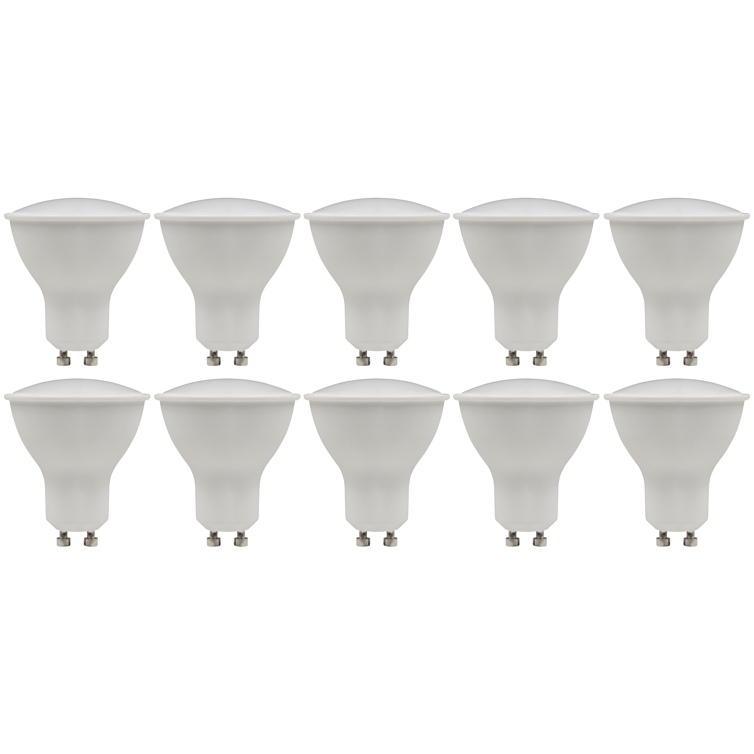 LED-Strahler McShine ''PV-90'' GU10, 9W, 900lm, 120°, 3000K, warmweiß, 10er-Pack