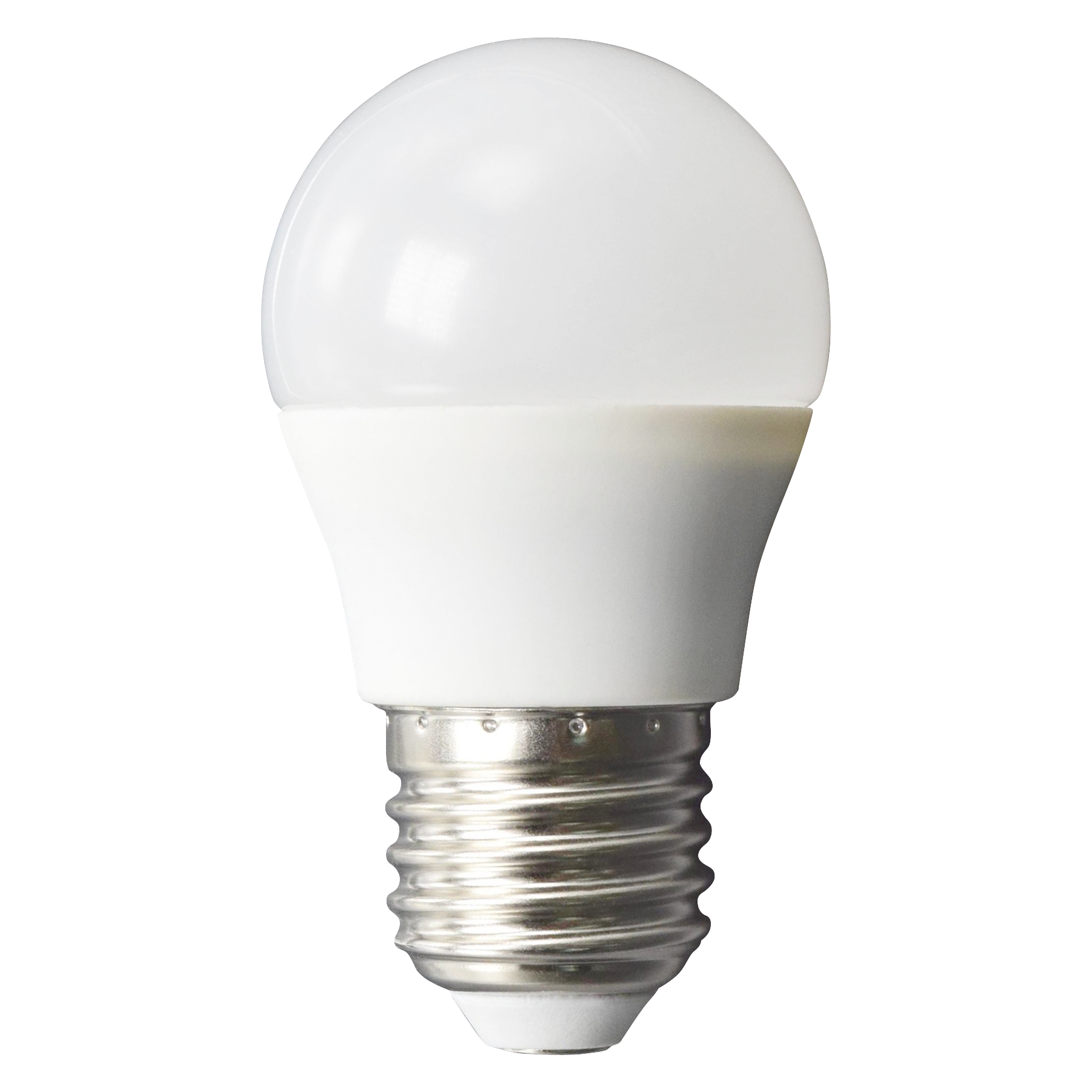 LED Tropfenlampe McShine, E27, 6W, 480lm, 160°, 3000K, warmweiß, Ø45x78mm