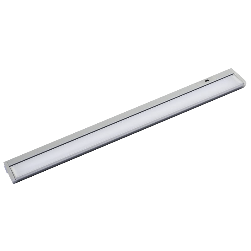 LED Unterbauleuchte, 10W, 580lm, 56cm, warmweiß, Bewegungsmelder, titan