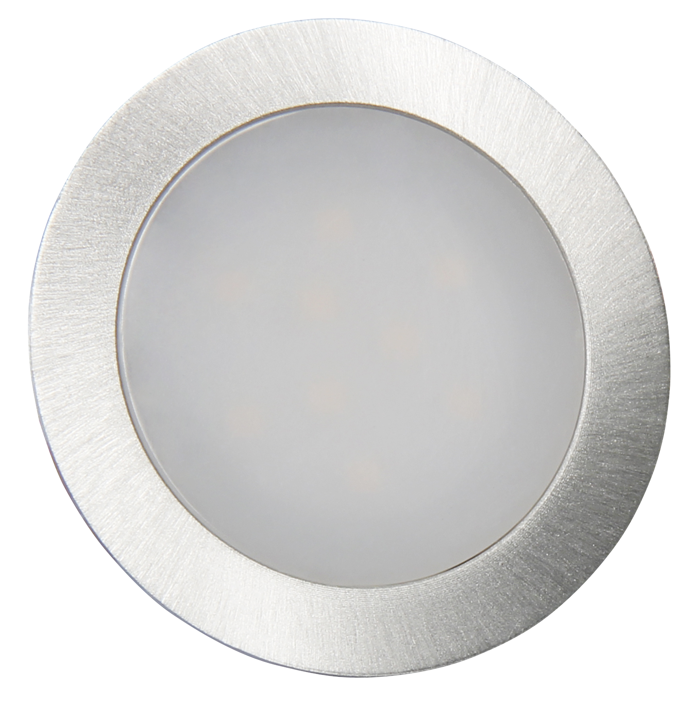 LED Einbauleuchte McShine ''Fine''  9 LEDs Edelstahl 60lm 0 5W