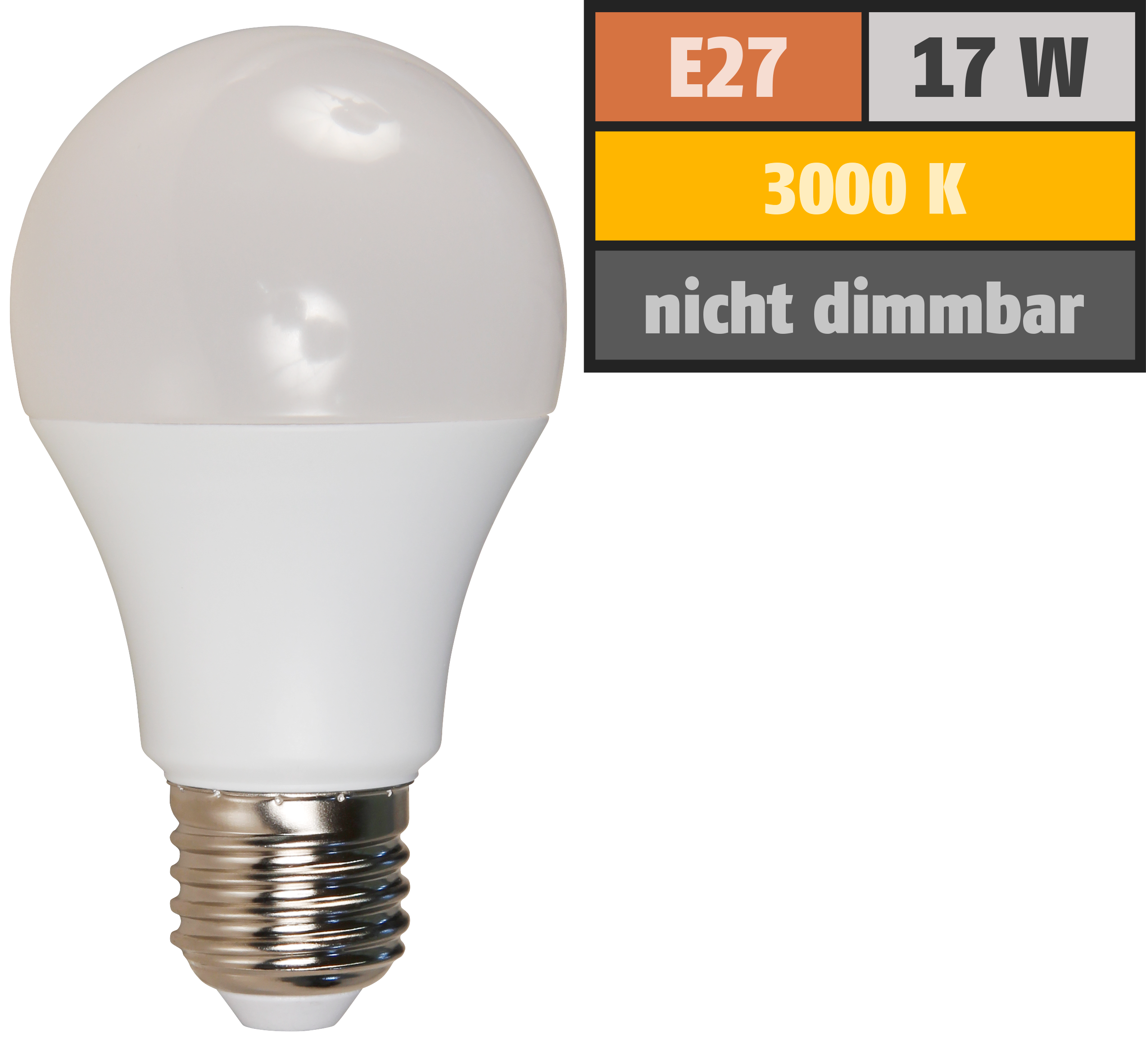 LED Glühlampe McShine  E27
