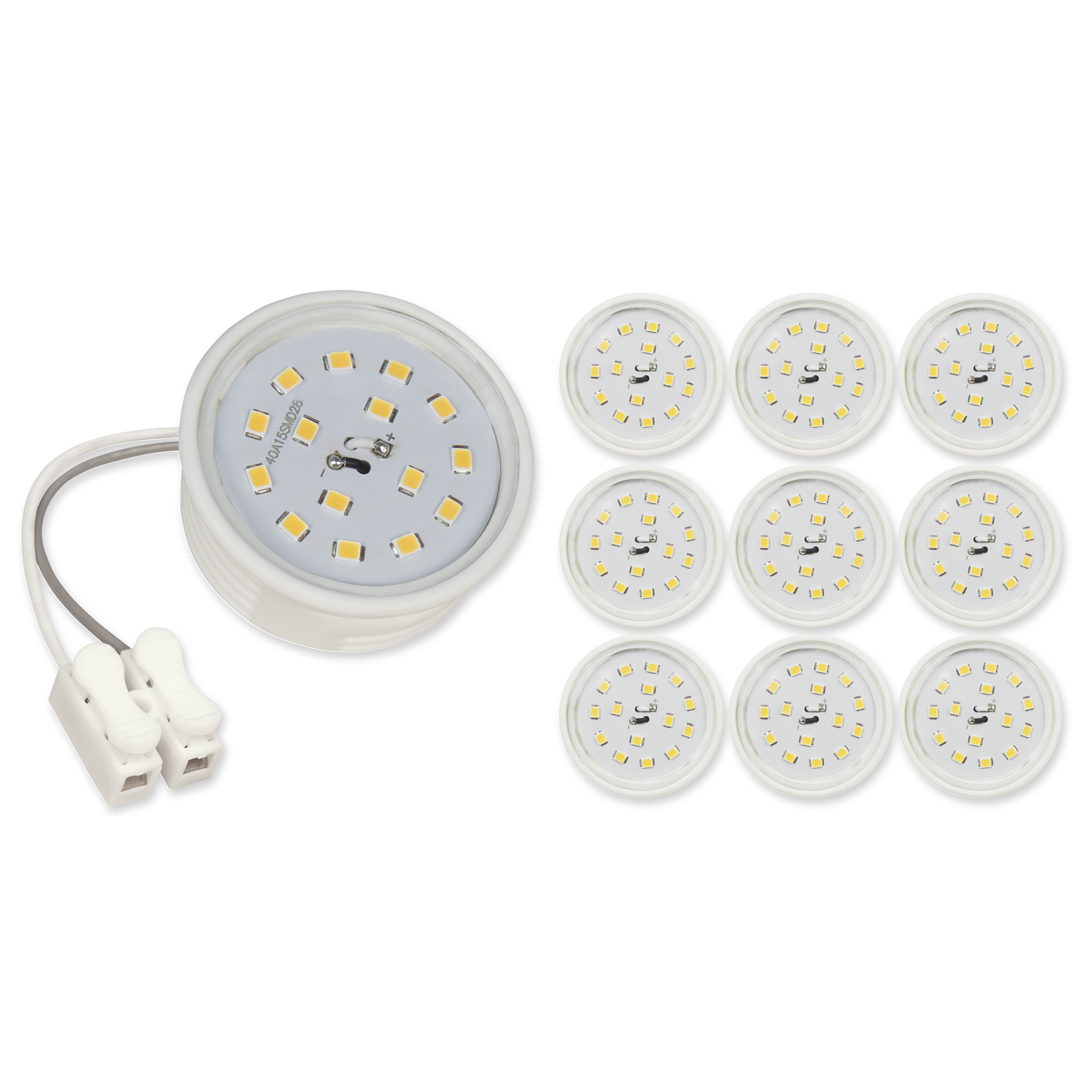LED-Modul McShine, 5W, 400lm, 230V, 50x23mm, neutralweiß, 4000K, 10er-Pack