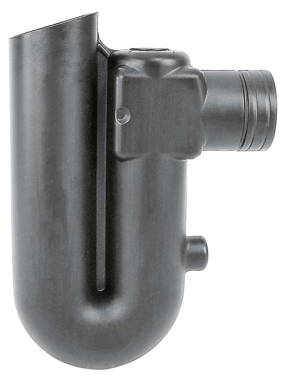 Überlaufsiphon DN 100 mit KS PE