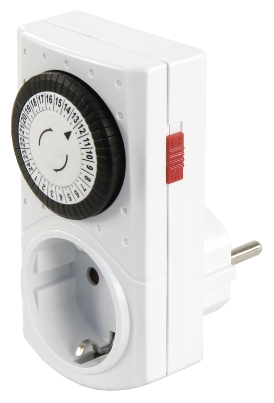 Mechanische Tages-Zeitschaltuhr, 24 Std., 3.680 W