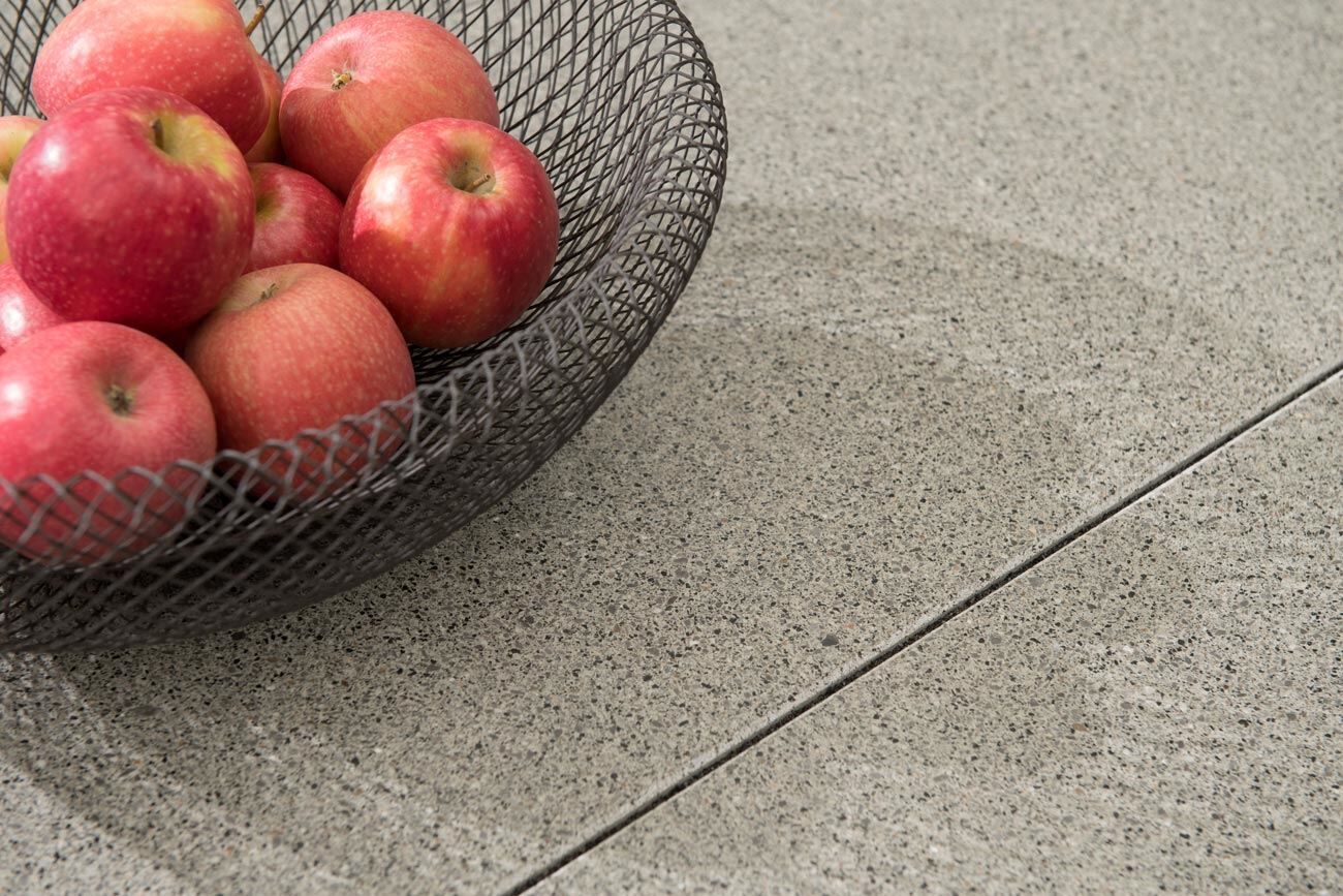 Terrassenplatte PLATINUM® Granitgrau