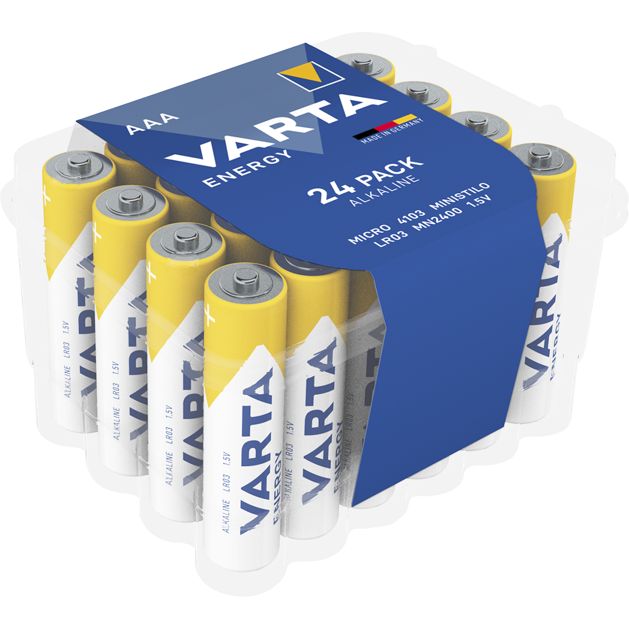 Batterie VARTA ''Energy'' Alkaline  Typ LR06 1 5V Pack