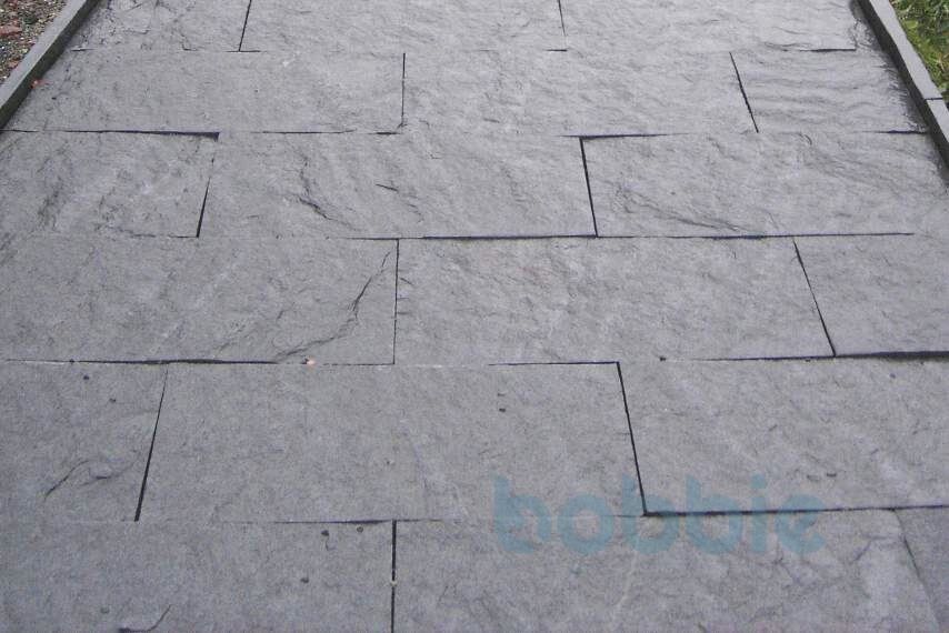 Bodenplatten "gespalten" 40 cm x 20 cm