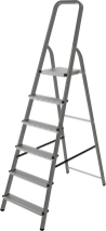 Stufenleiter aus Stahl, NV 1132 1x6