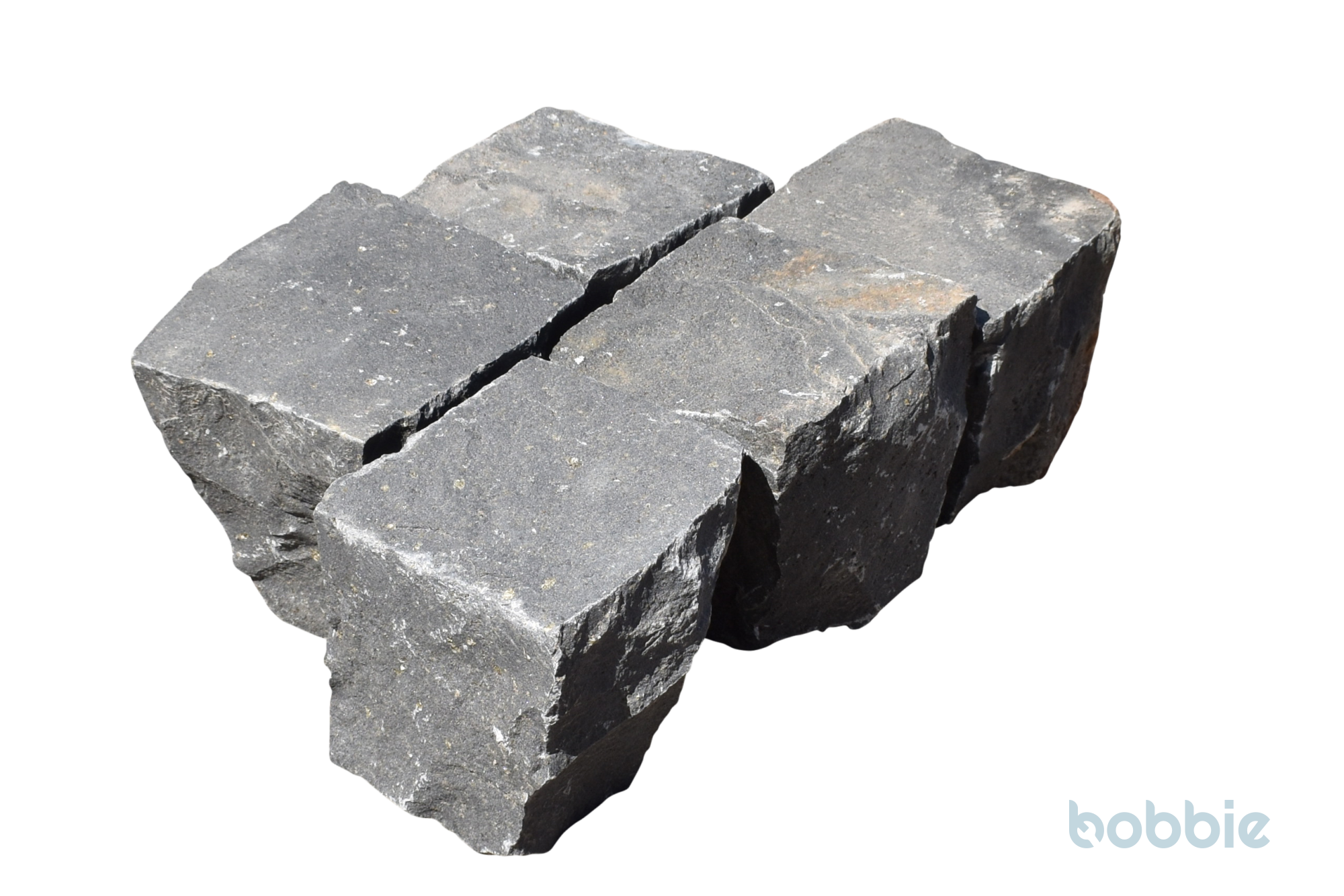 Basalt-Kleinpflaster 10/10 cm, neu