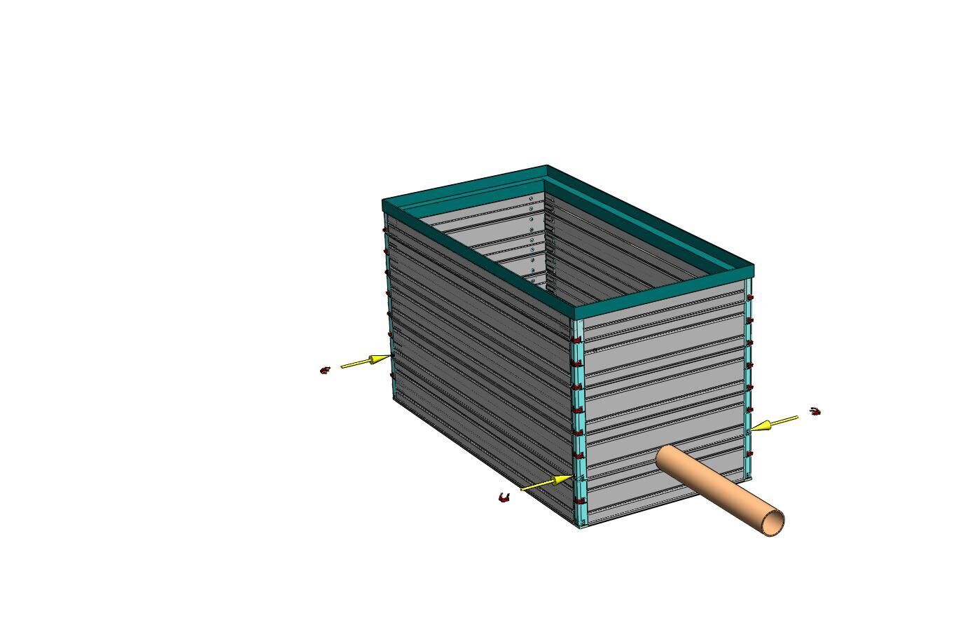 SOS ACCESSOIRE Refrigerator Drawer Front 49036474 - View #12