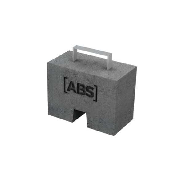 ABS Mobile Guard-flat Betonblock