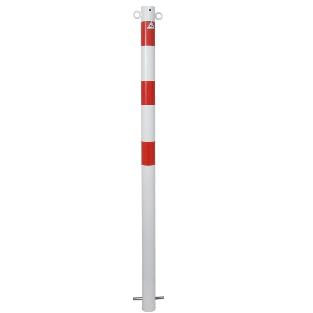 Absperrpfosten Stahlrohr Ø 60 x 2,5 mm ortsfest zum Einbetonieren 